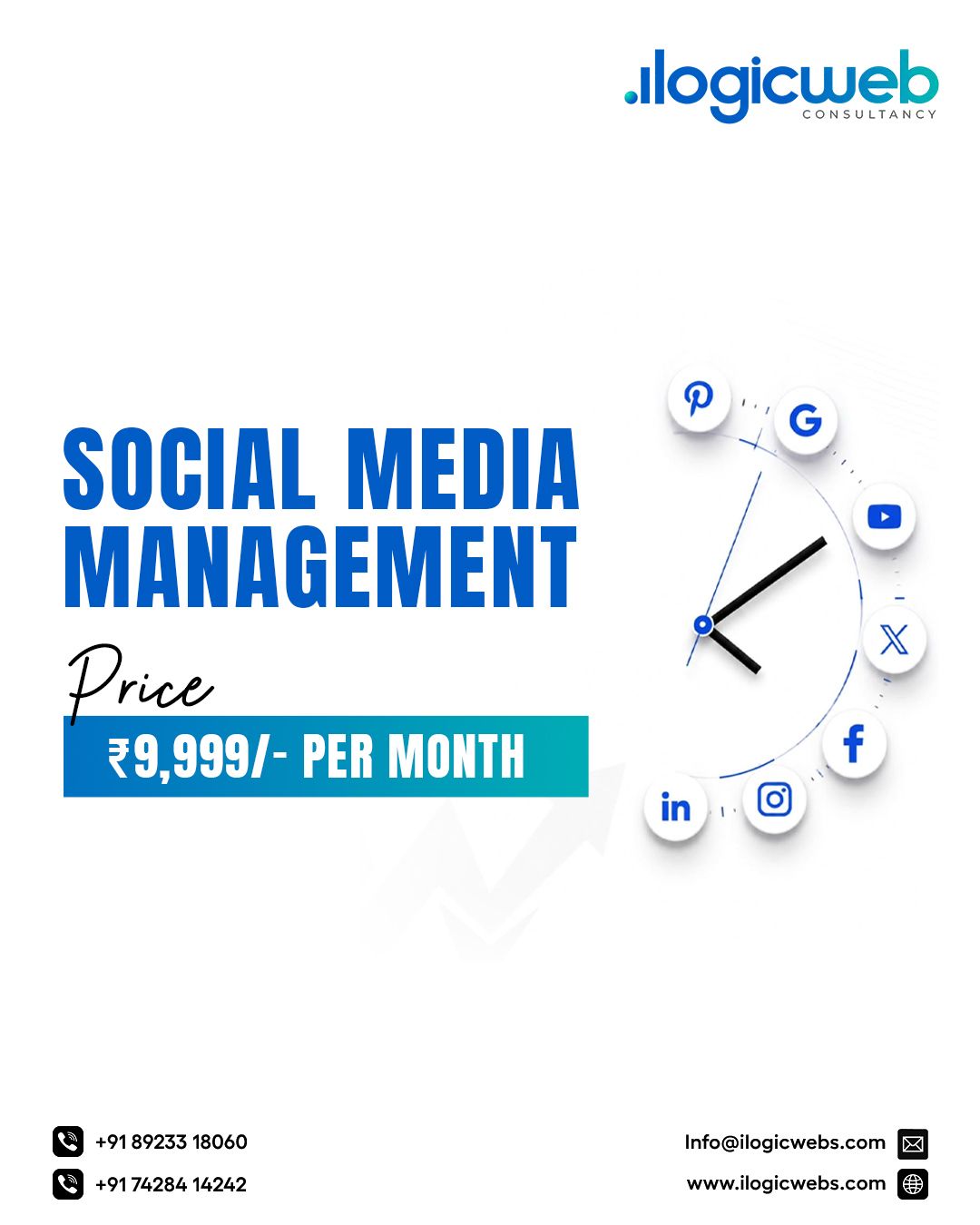 Ilogicwebs Facebook ad: Ready to grow your business in Lucknow?