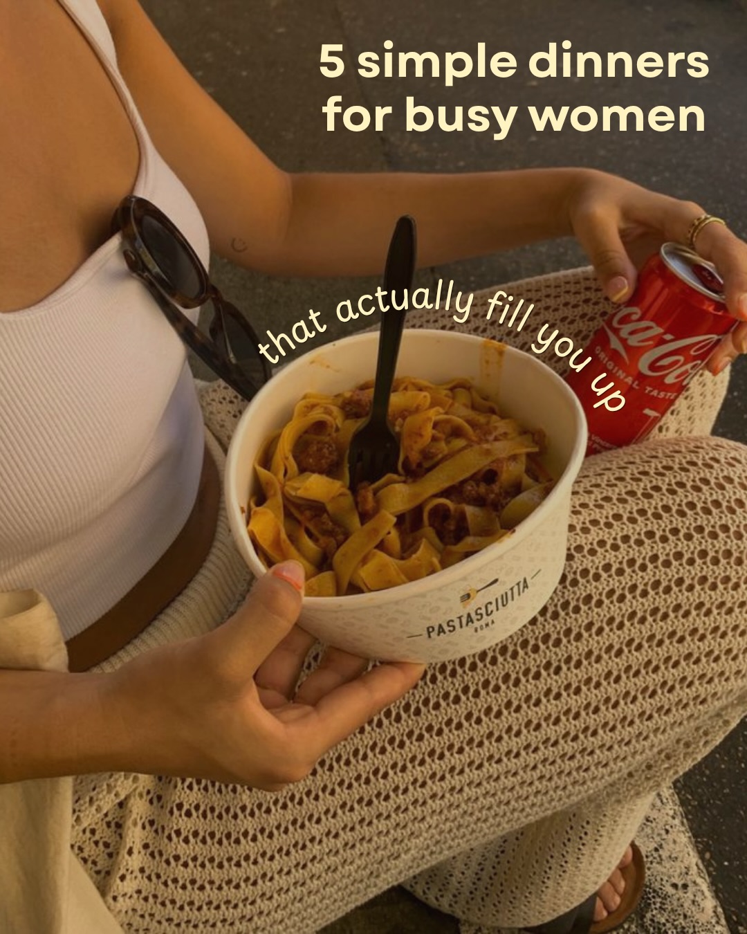 Her Movement Coaching Facebook ad: Eating well doesn’t have to be boring, restrictive…