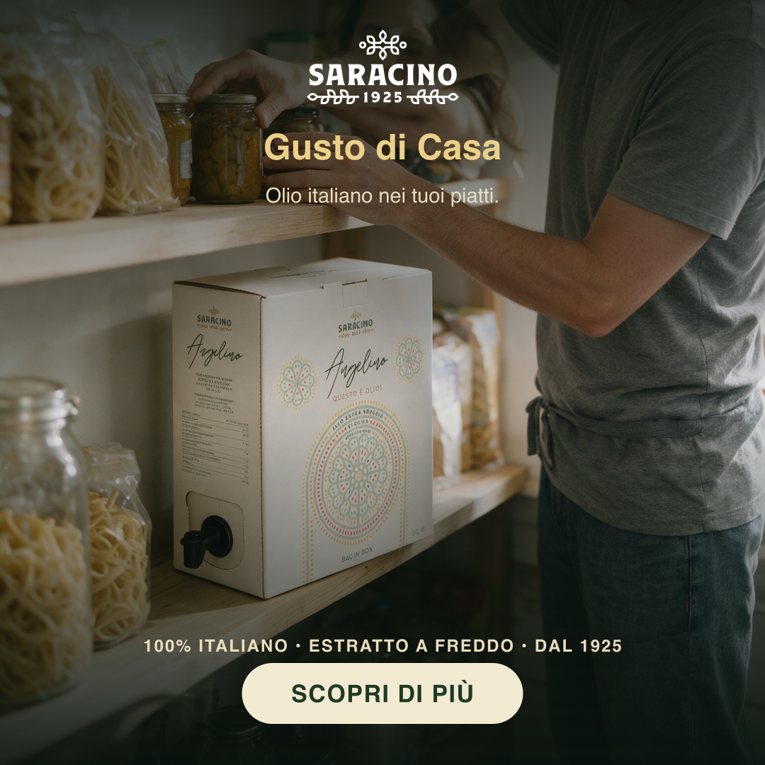 Saracino 1925 Facebook ad: Gusto di Casa