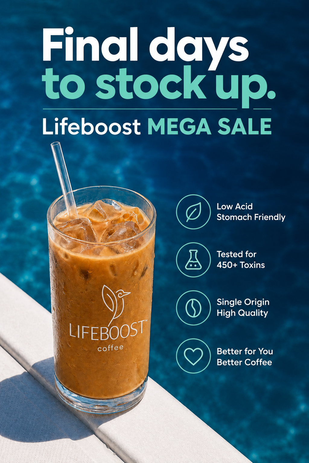 Lifeboost Coffee Facebook ad