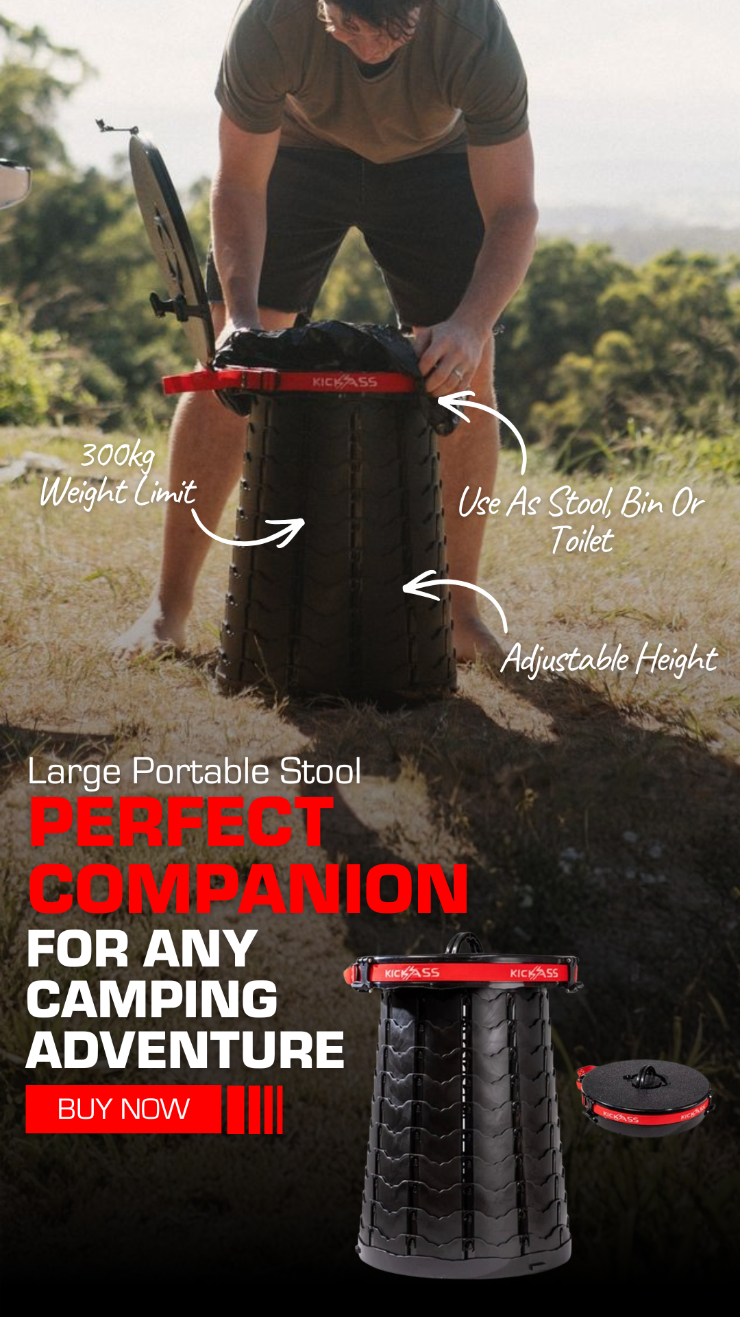KickAss Products Facebook ad