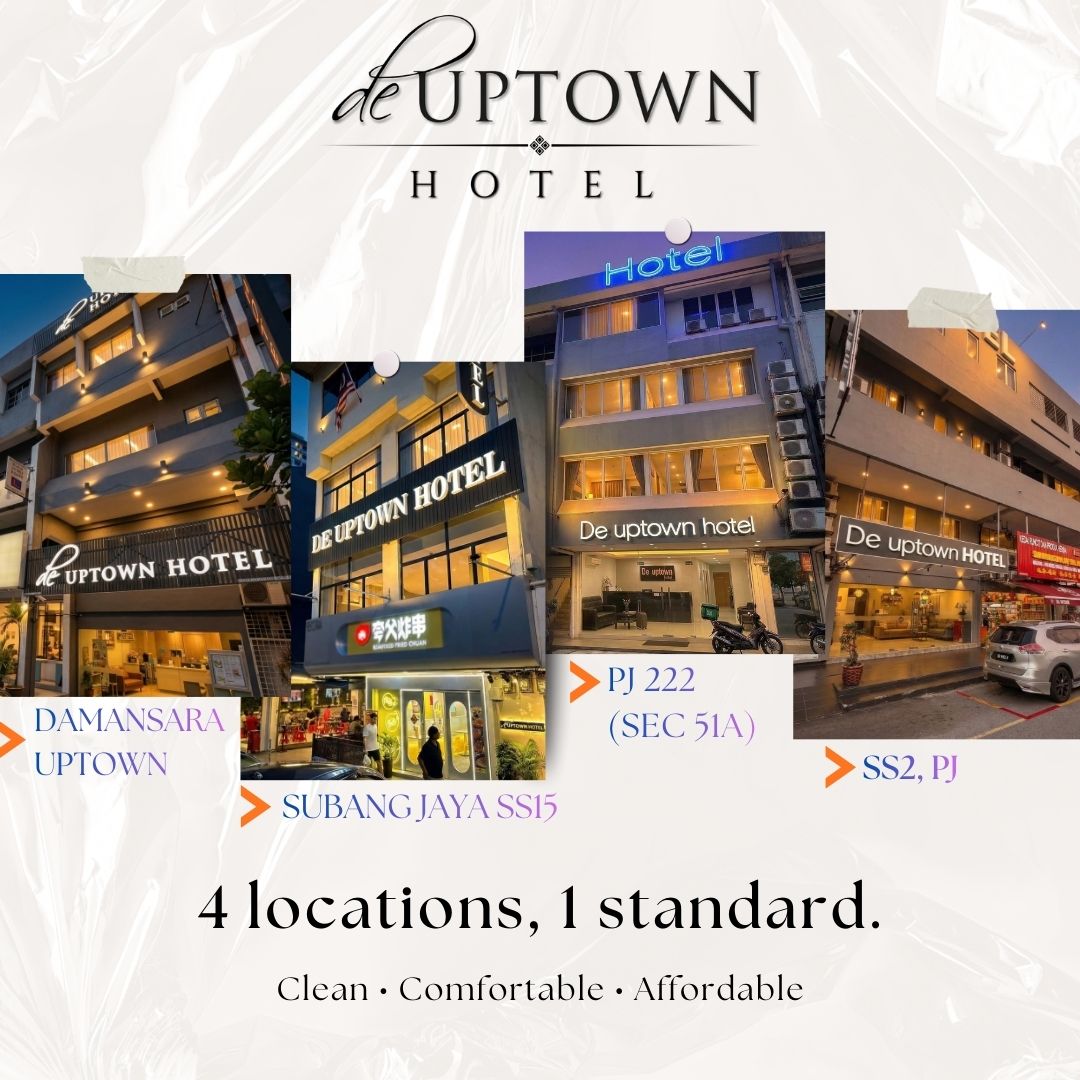 De UPTOWN Hotel Facebook ad: Stay close to the best local vibes with…