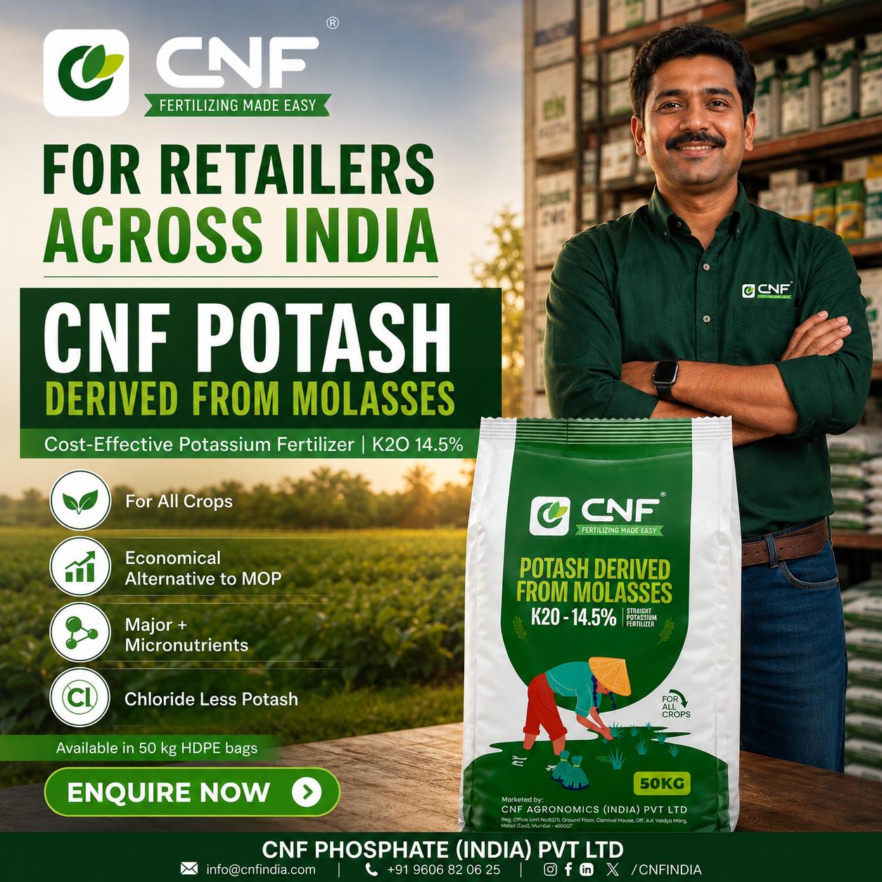 CNF Phosphate Facebook ad