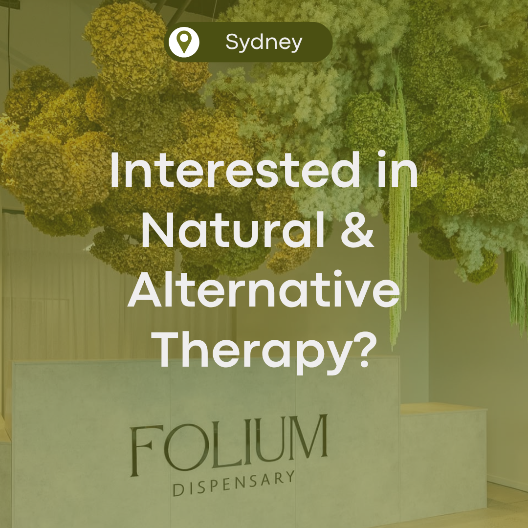 Folium Dispensary & Wellness Facebook ad: If you’re looking for a gentler, holistic approach…