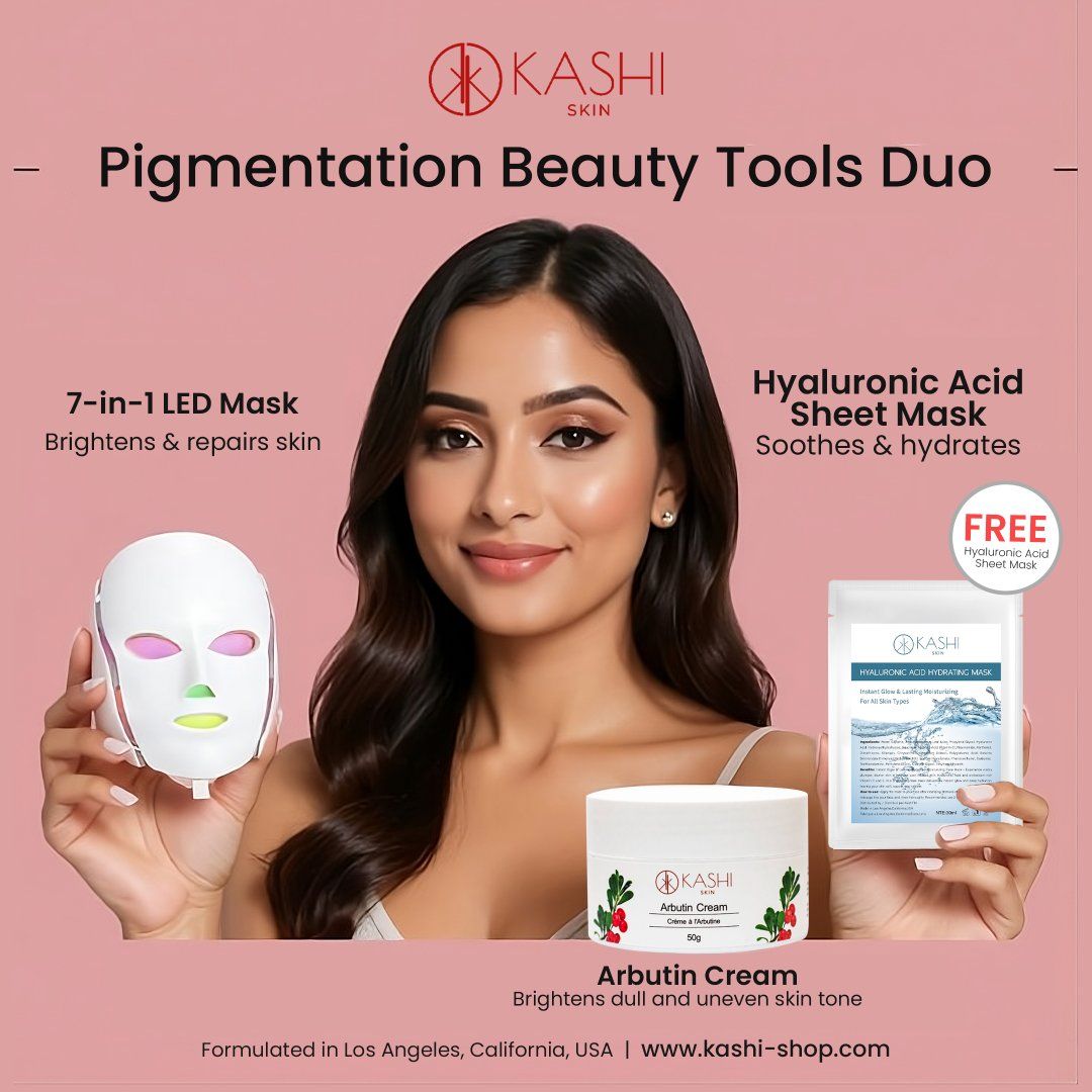 Kashi Beauty Mauritius Facebook ad: Pigmentation Beauty Tools Duo