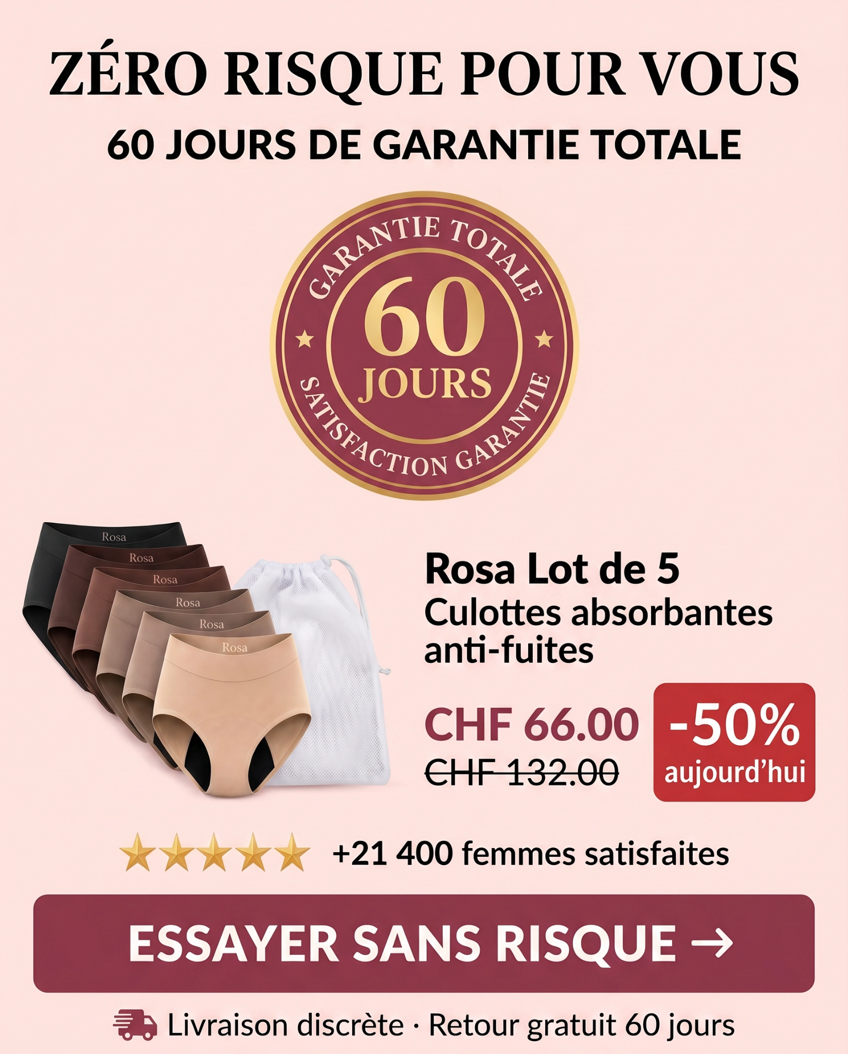 Rosa Facebook ad