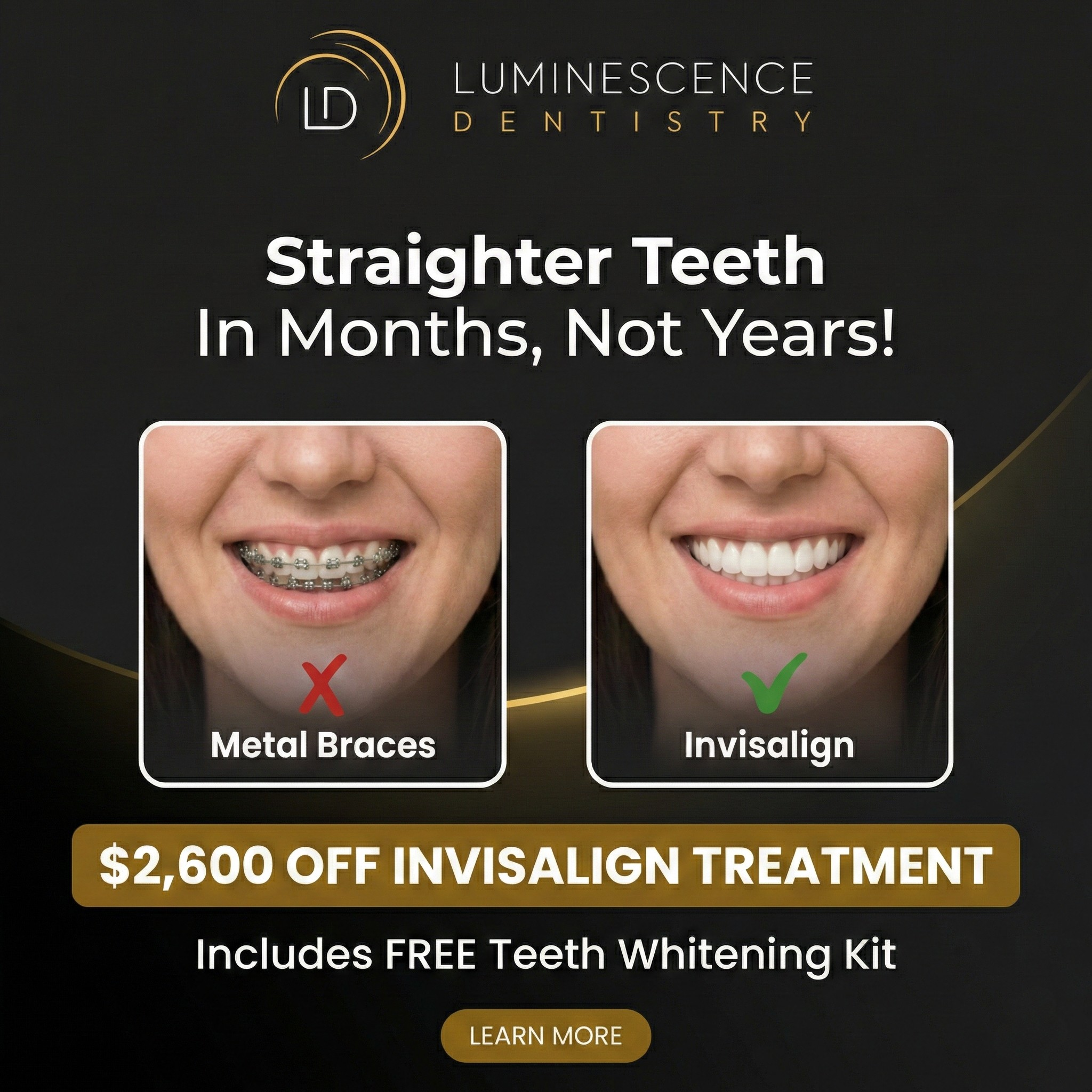 Luminescence Dentistry Facebook ad