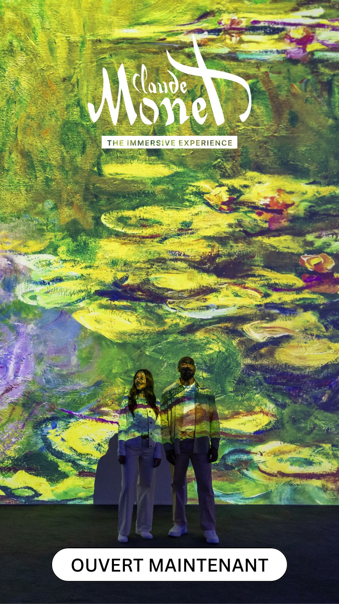 Monet: The Immersive Experience Facebook ad from Mar 30, 2026