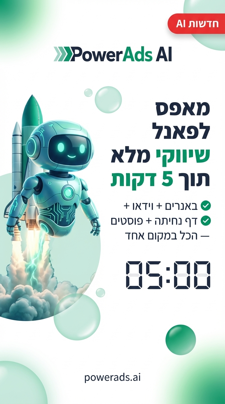 PowerAds.Ai Facebook ad from Mar 16, 2026