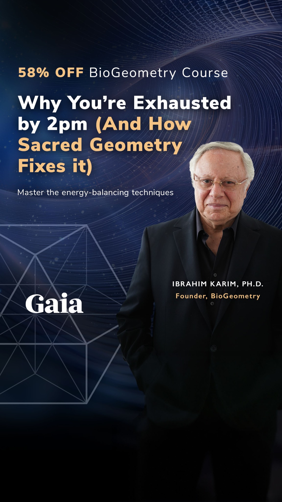 Gaia Facebook ad