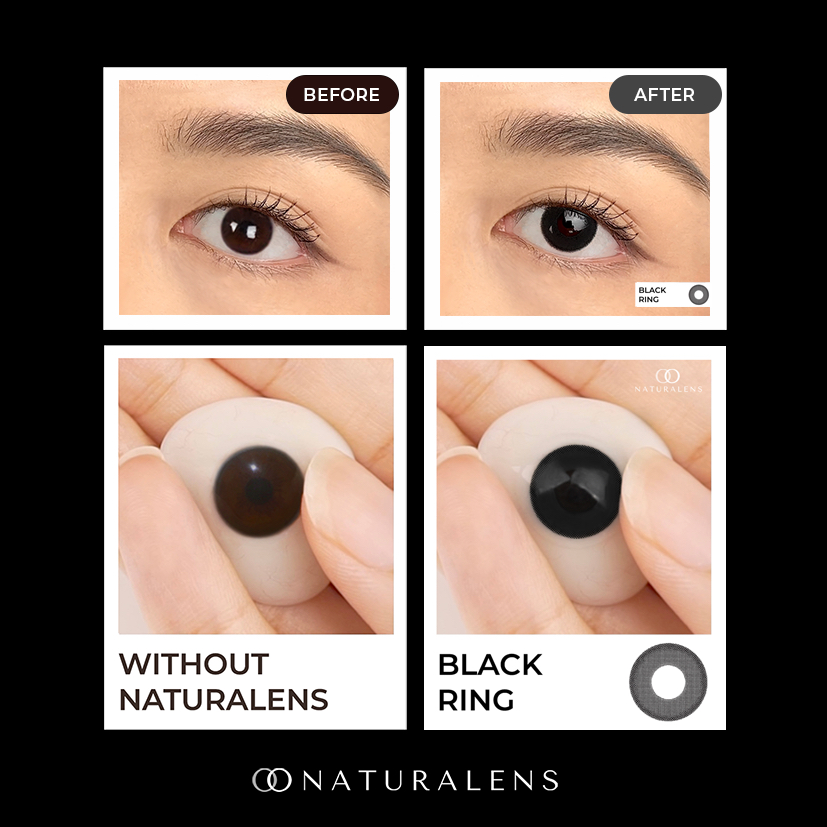 Naturalens Facebook ad: Best natural-looking softlens with 130K++ 5 stars review