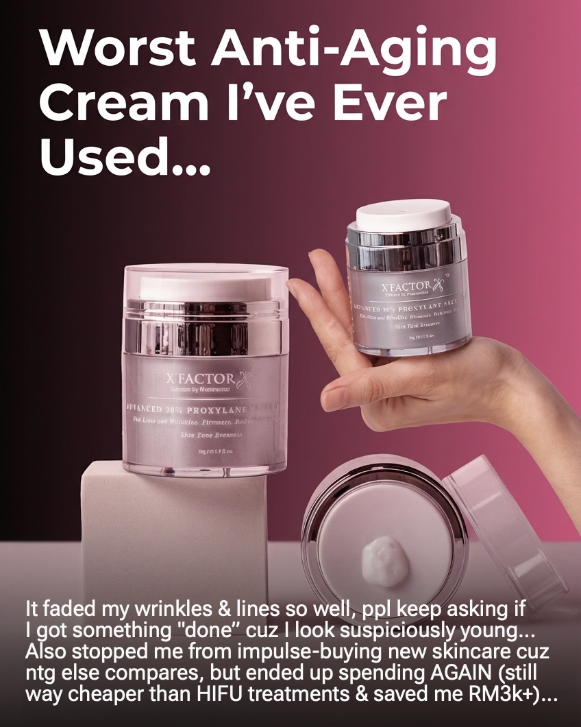 X’Factor Skincare By Pharmacists Facebook ad