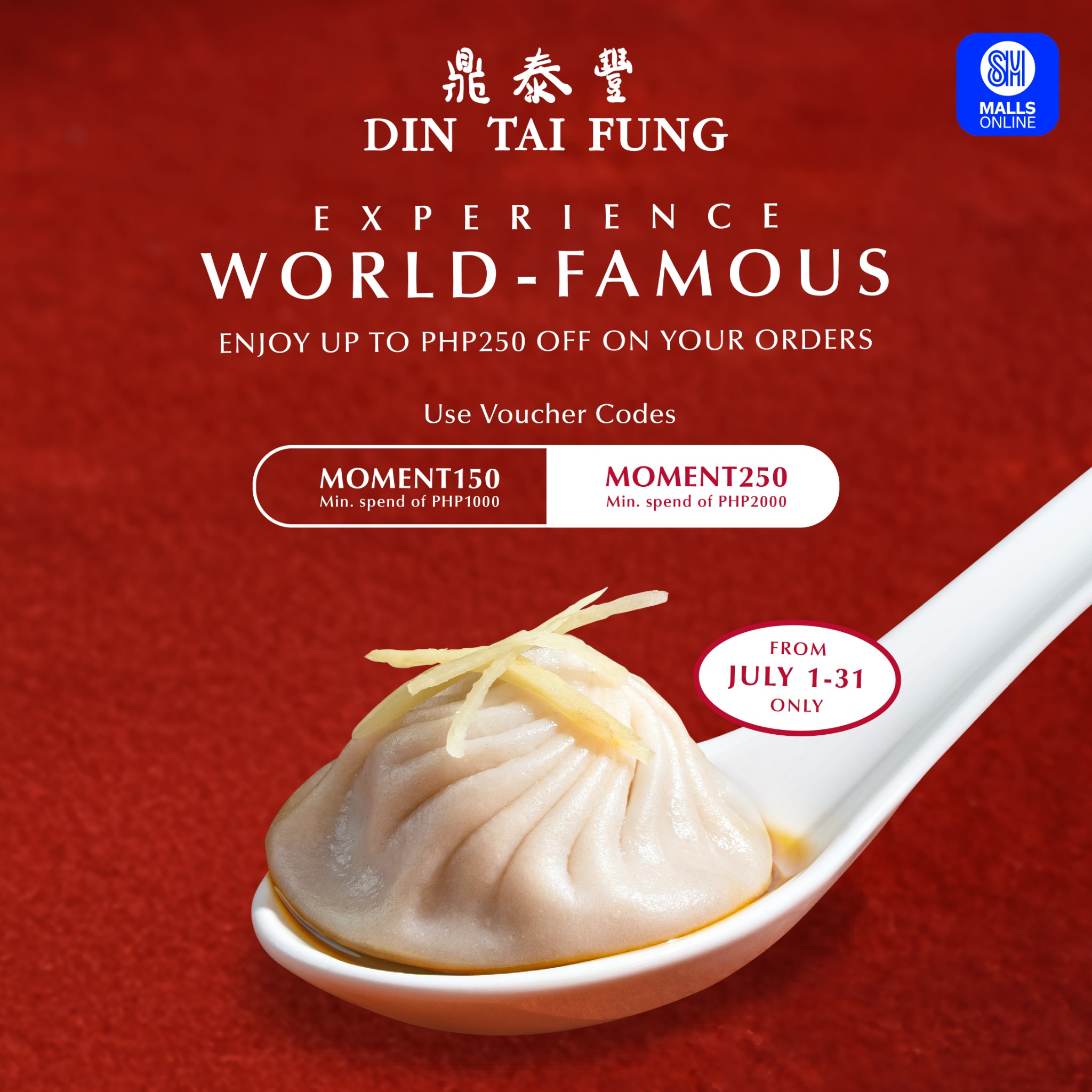 SM Malls Online Facebook ad