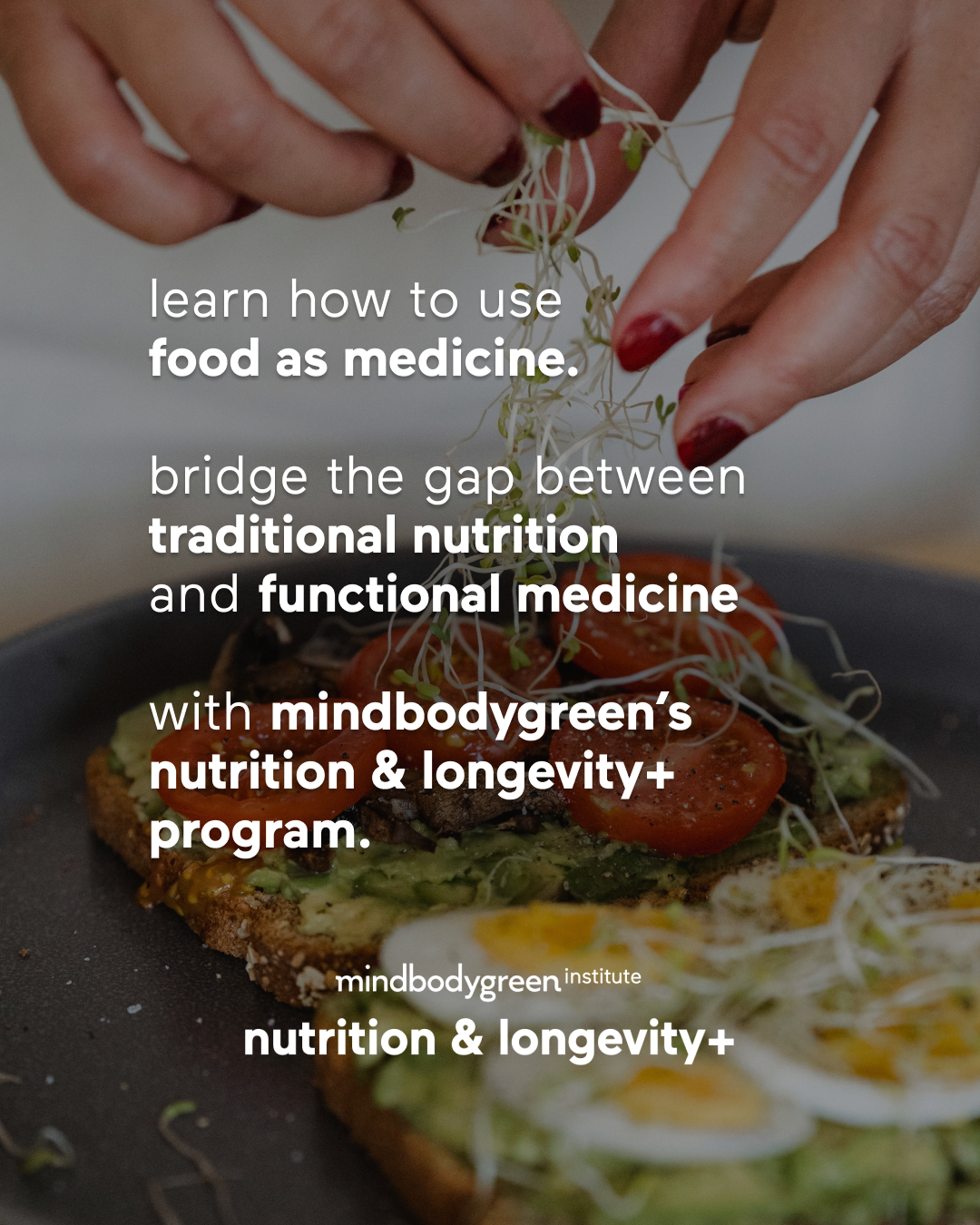 mindbodygreen Institute Facebook ad