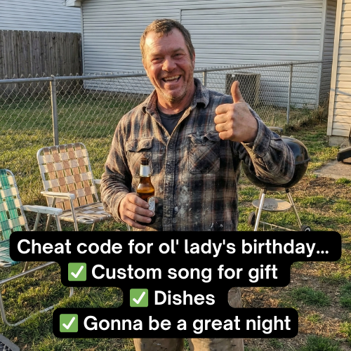 ForeverSongs.com Facebook ad: The most personal gift you can give