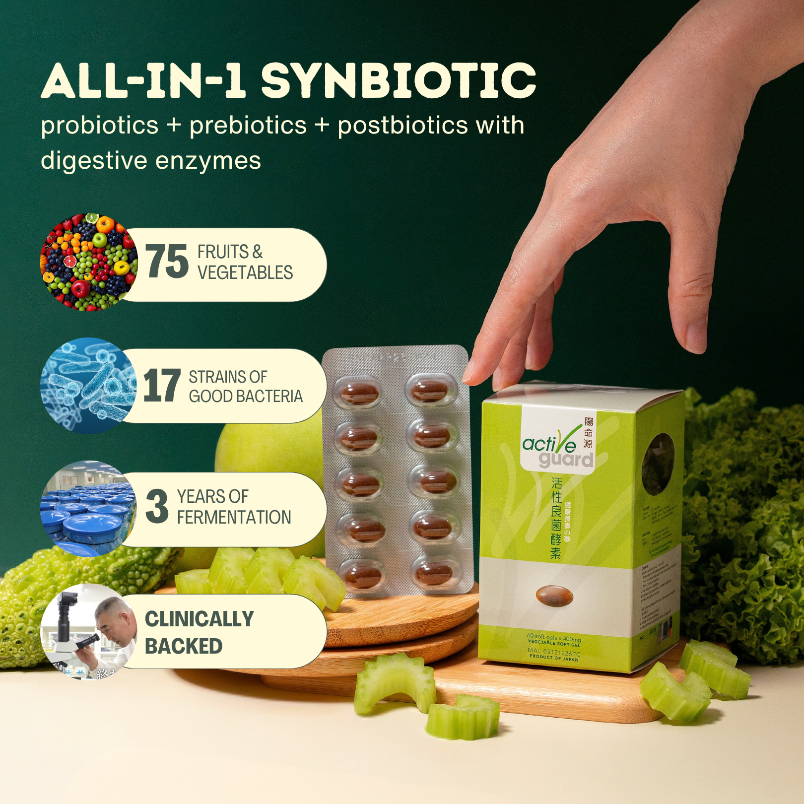OSN Malaysia Facebook ad: OSN - The Best Probiotics & Natural Vegan Whole Foods