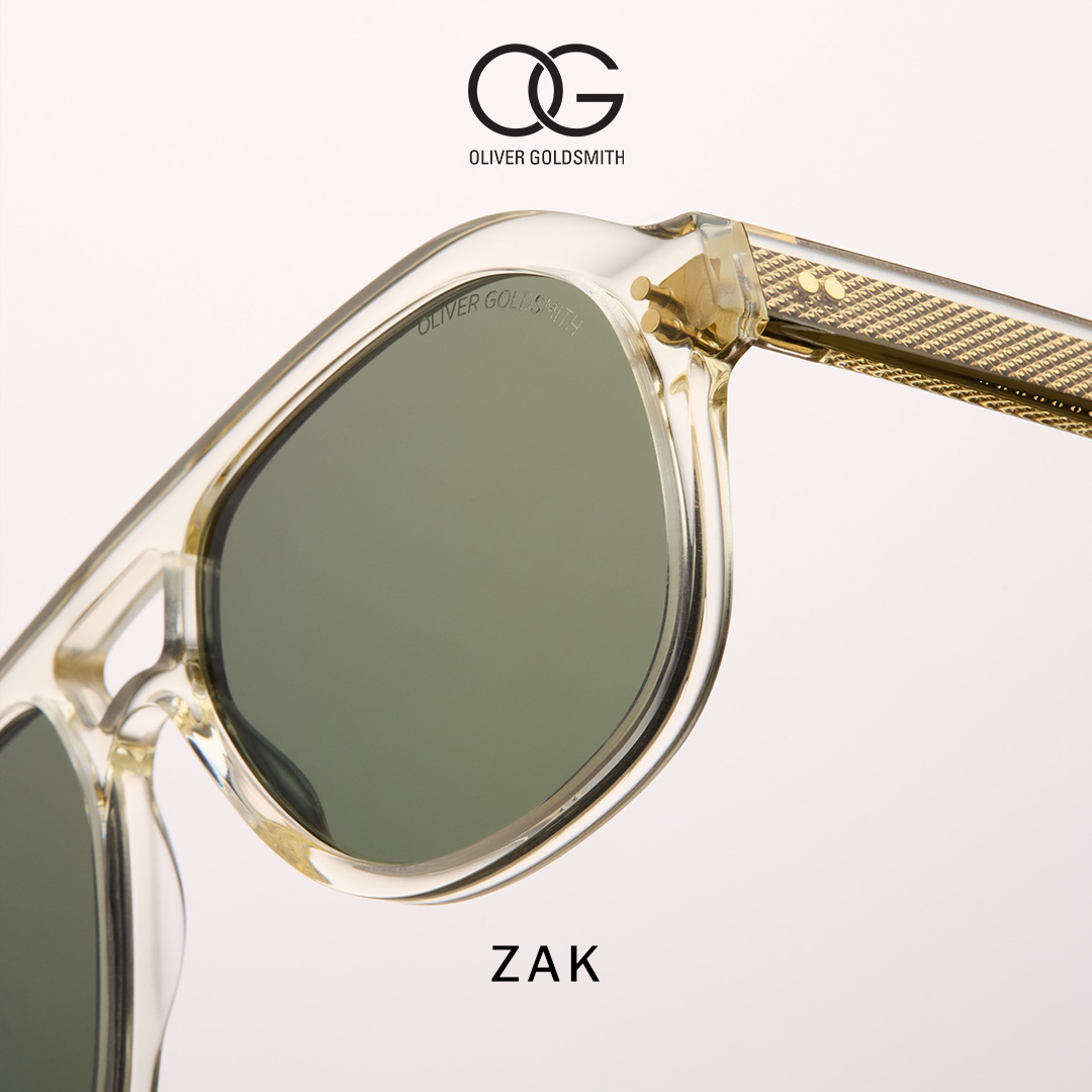Oliver Goldsmith Sunglasses Facebook ad from Mar 10, 2026
