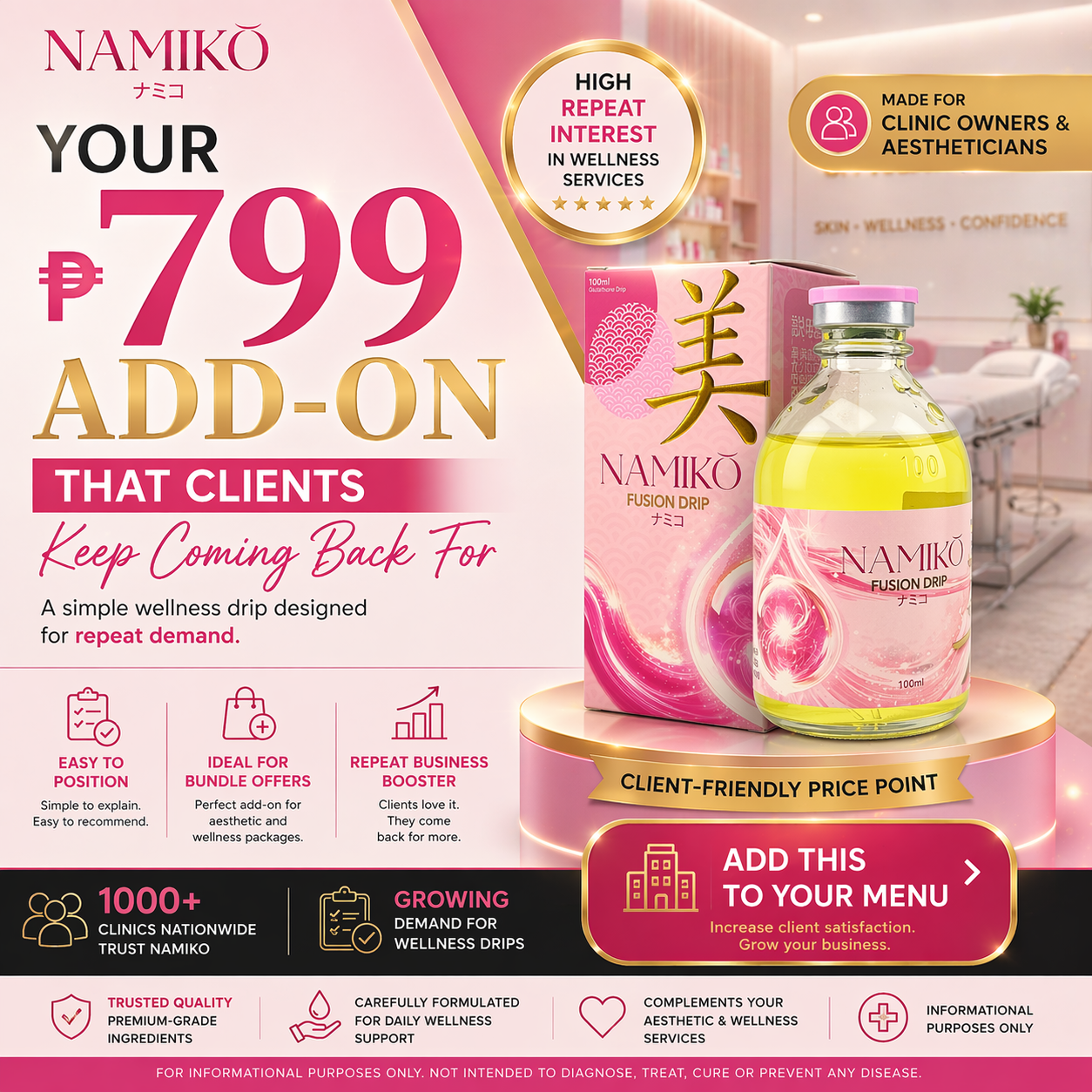 YP Aesthetic Supplies Facebook ad: FEW STOCKS LEFT!