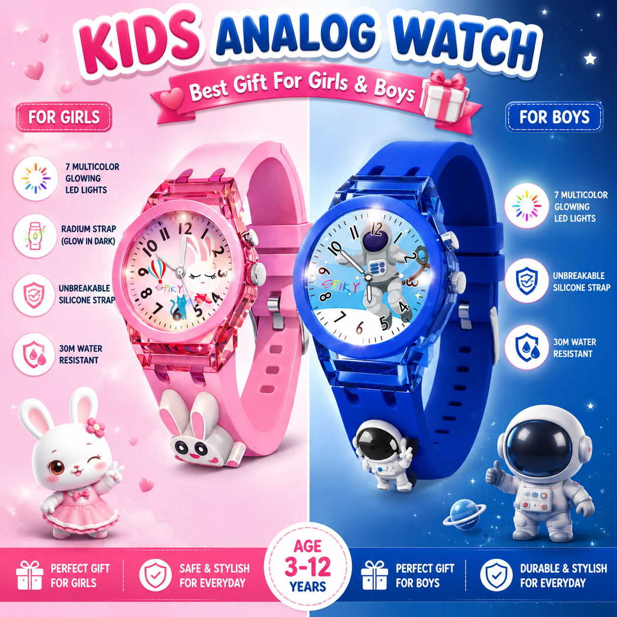 Spiky Smartwatches, watches & Sunglasses Facebook ad from Aug 26, 2026