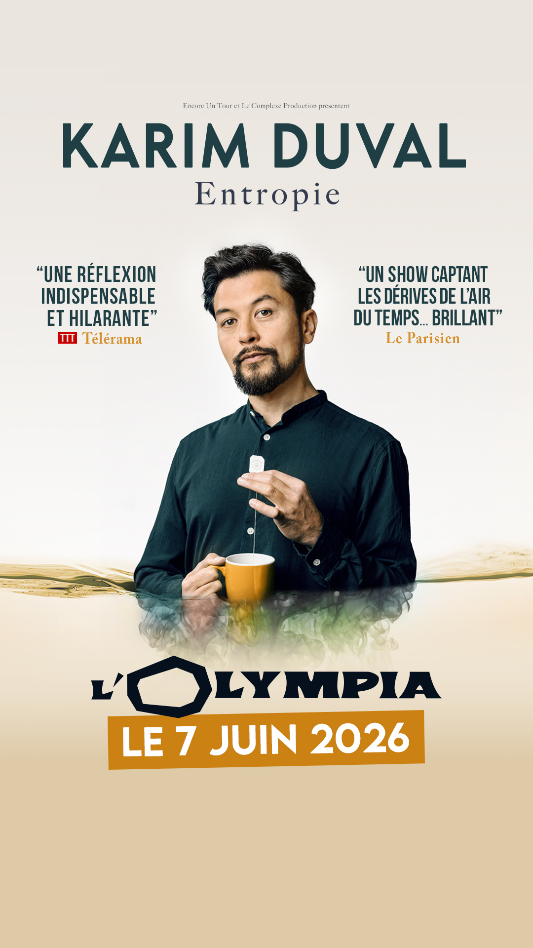 Encore Un Tour Facebook ad: Karim Duval à L'Olympia - 7 juin 2026