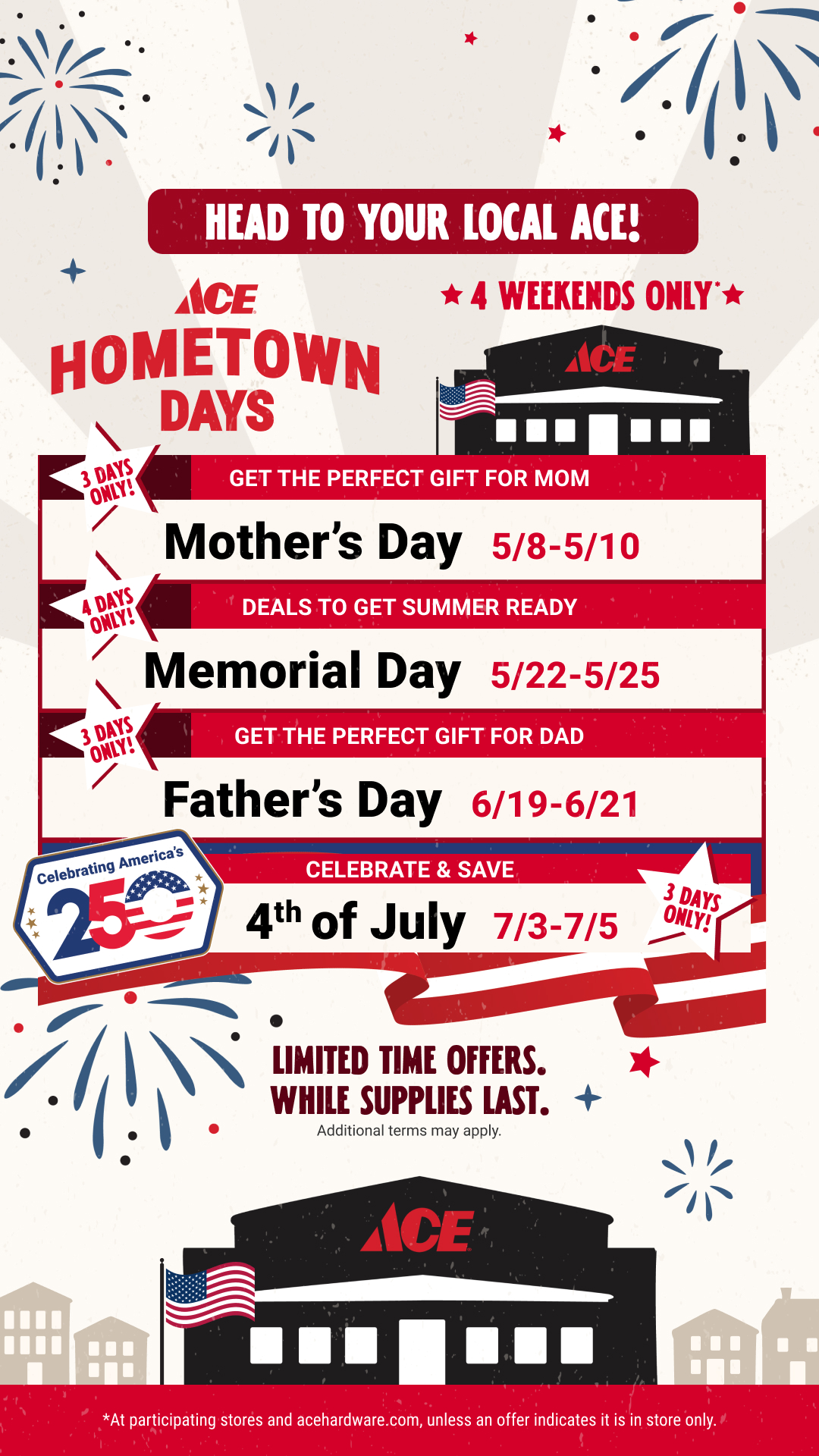 Ace Hardware Facebook ad