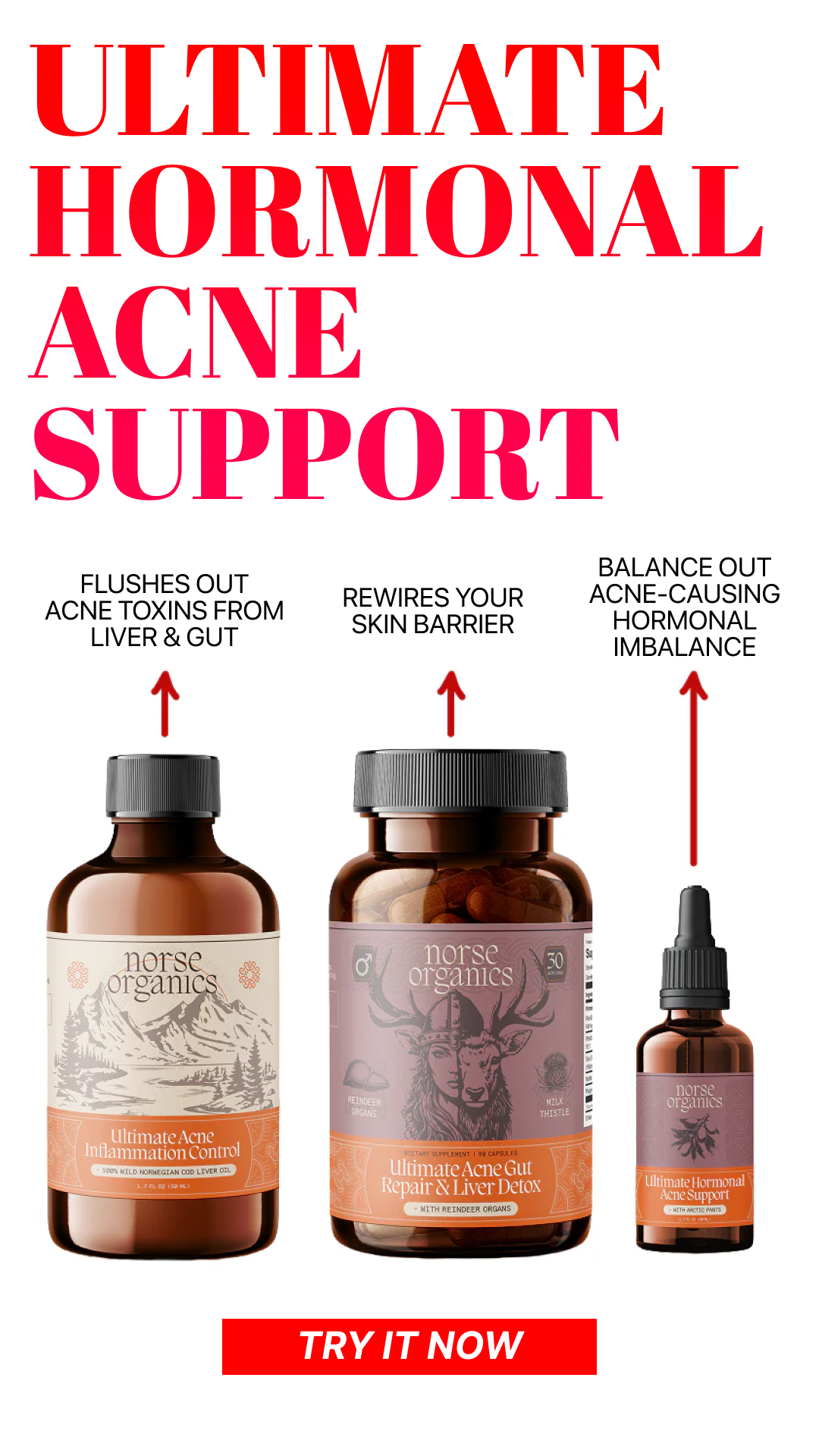 Norse Organics Facebook ad