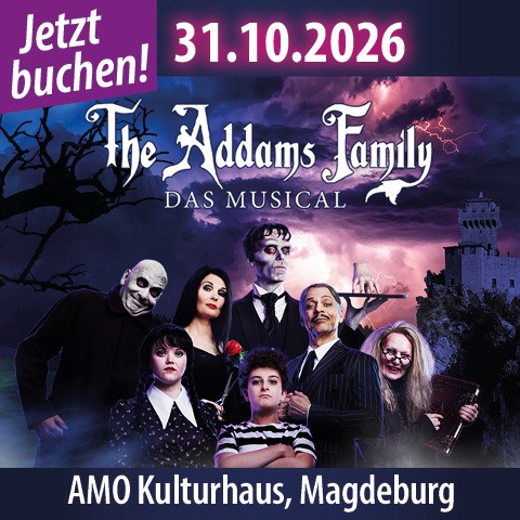 Addams Family - Musical Tour Facebook ad: The Addams Family - Das Musical @ AMO Kulturhaus |…