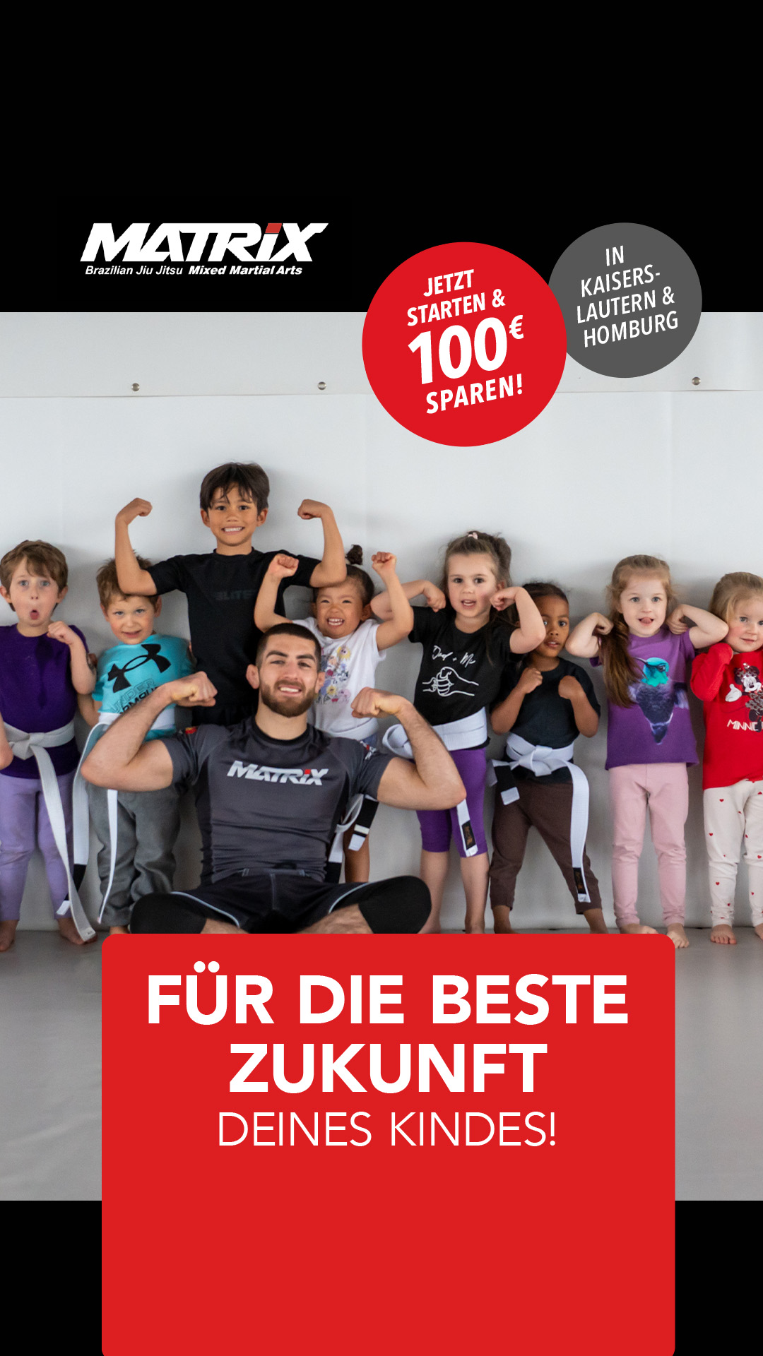 Matrix Jiu Jitsu Facebook ad