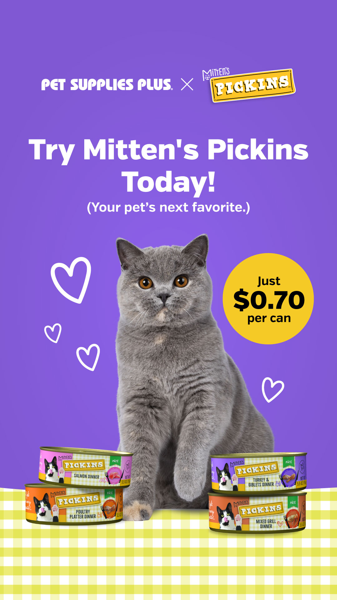 Pet Supplies Plus Facebook ad