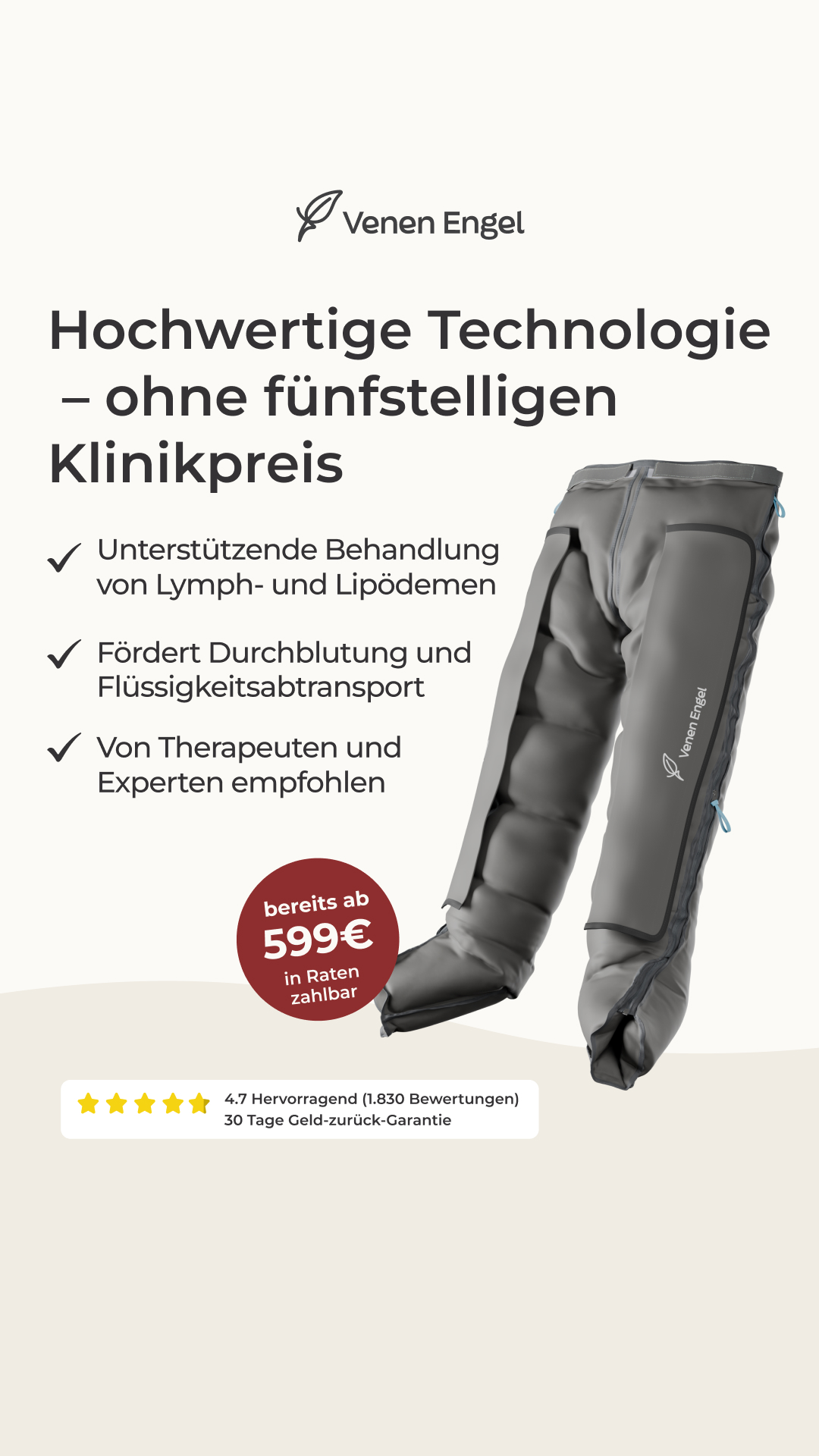 Venen Engel Facebook ad