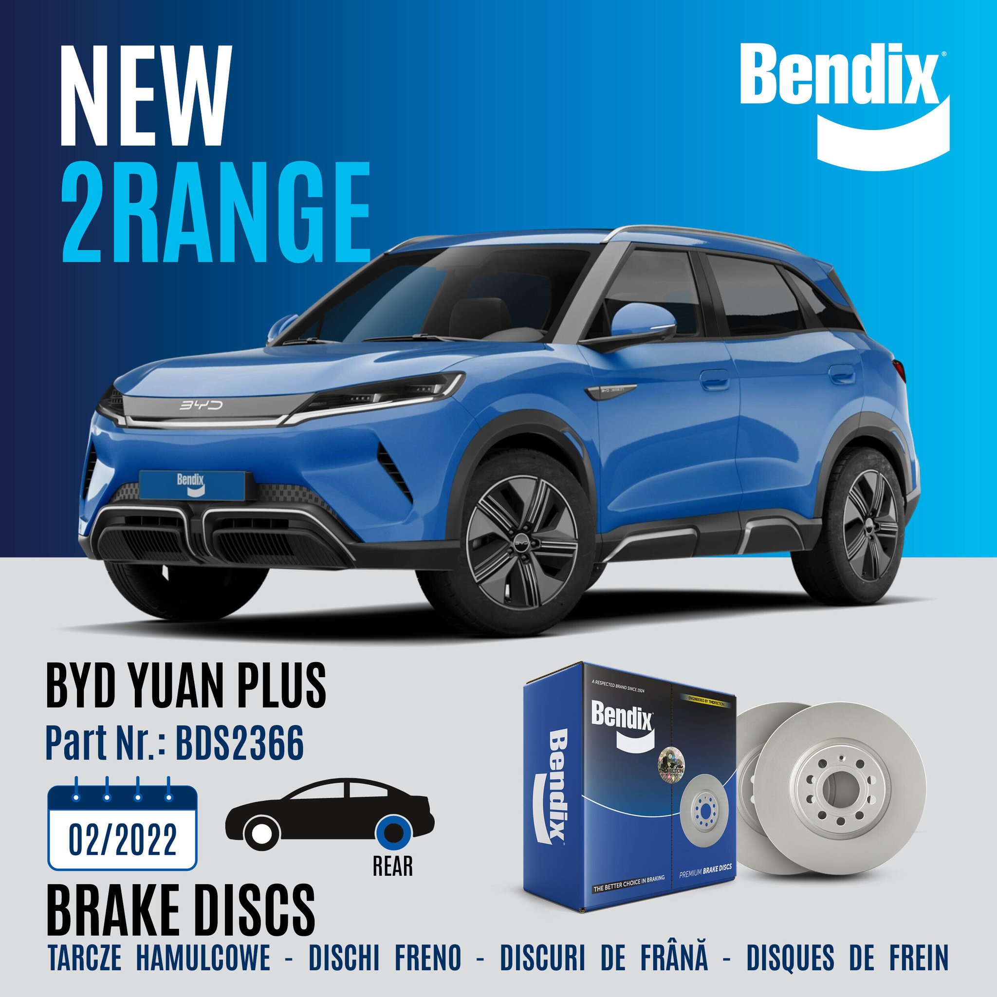 Bendix International Facebook ad: BENDIX - NEW2RANGE