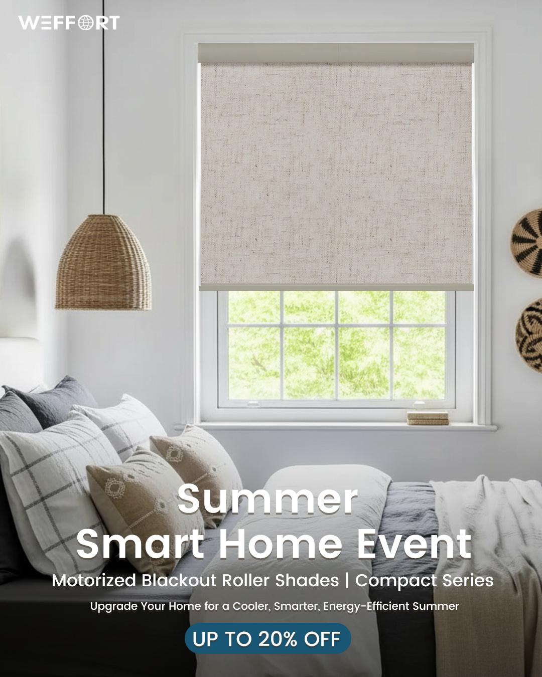 Weffort Facebook ad: The curtains that understand you, the smart choice for…