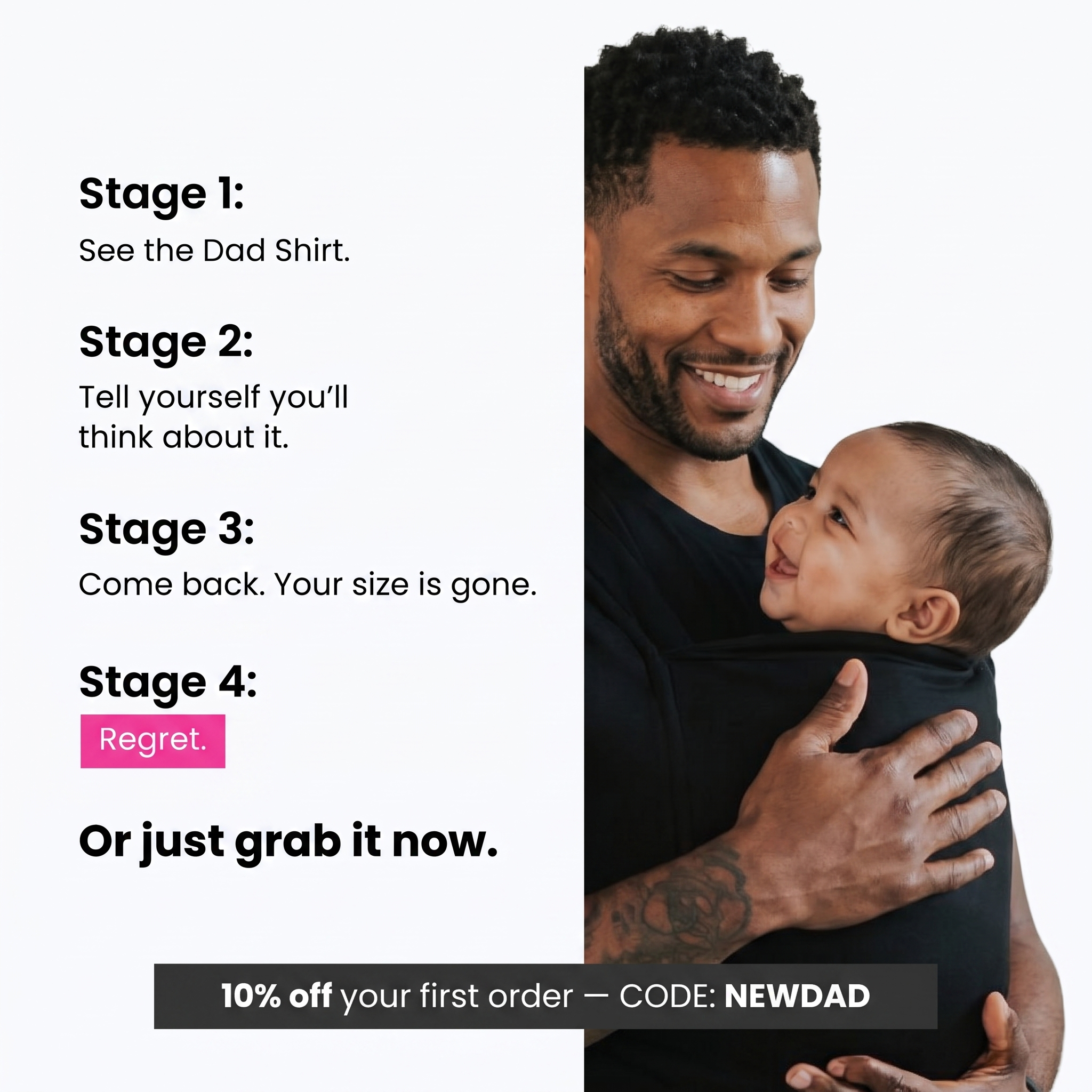 Kooden.life Facebook ad: Best GIFT for new dads