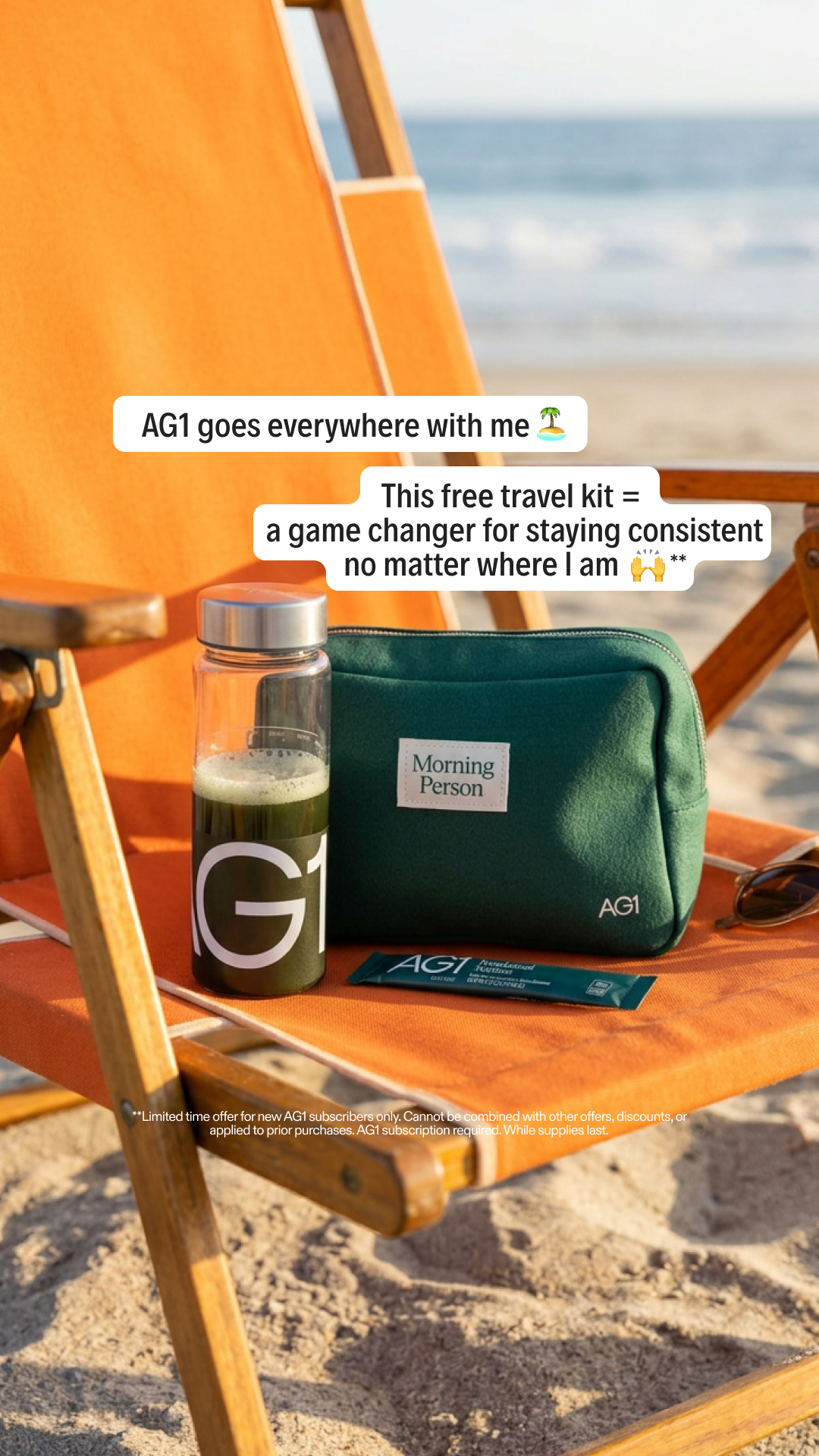AG1 by Athletic Greens Facebook ad