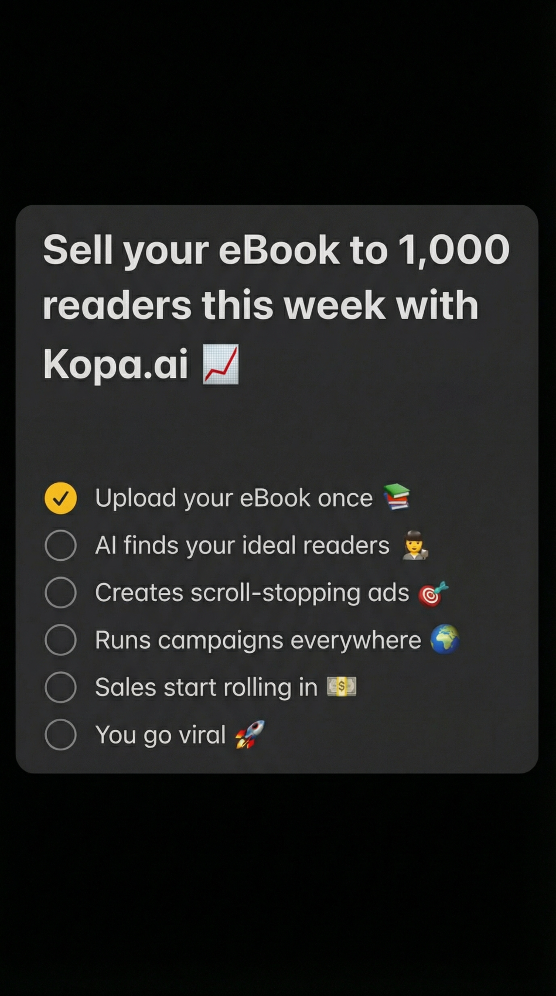 kopa.ai Facebook ad