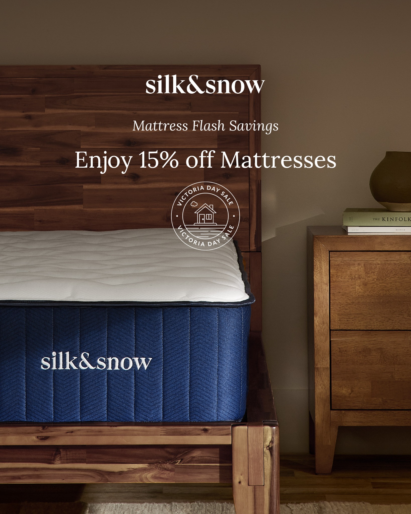 Silk and Snow Facebook ad
