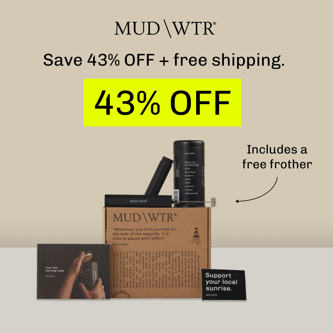 MUD\WTR Facebook ad