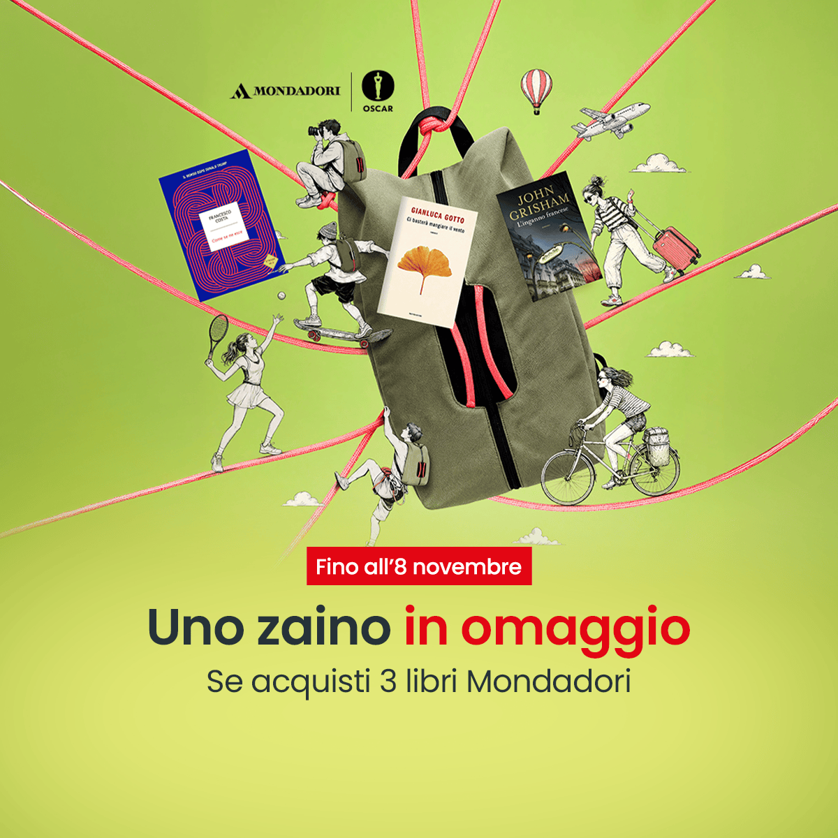 Feltrinelli Librerie Facebook ad: Promo valida online fino all'8 novembre
