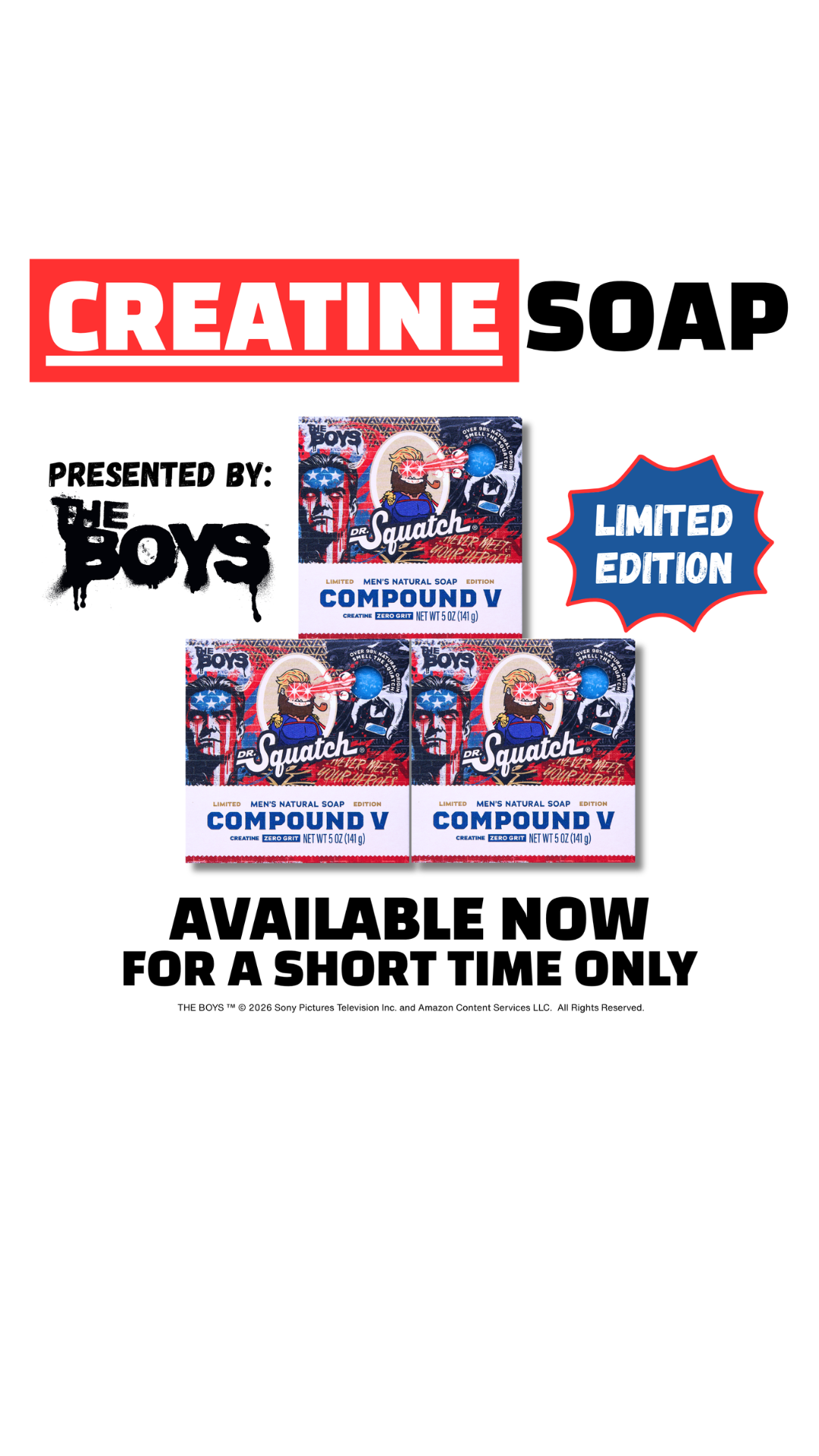 Dr. Squatch Facebook ad