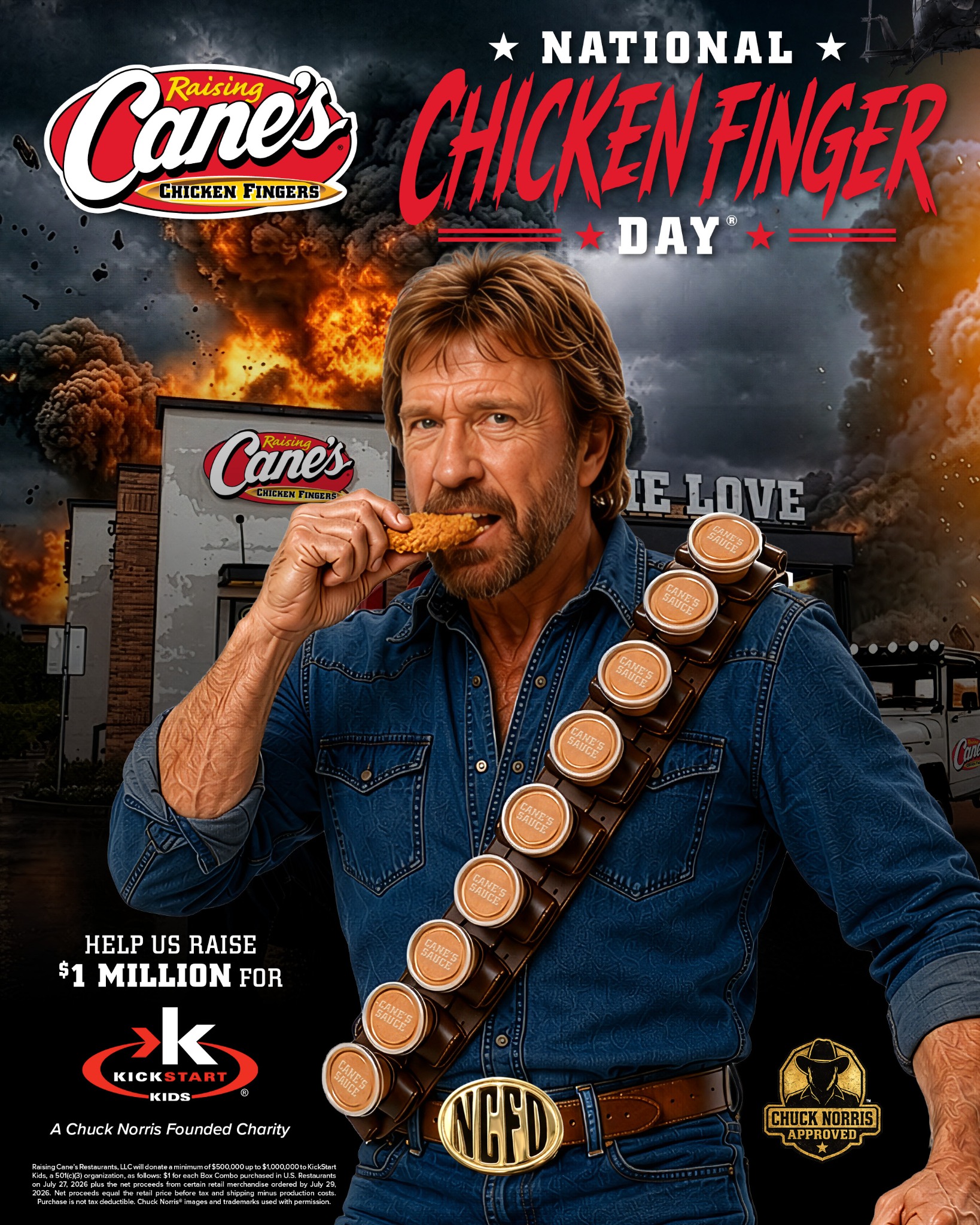 Raising Cane's Facebook ad