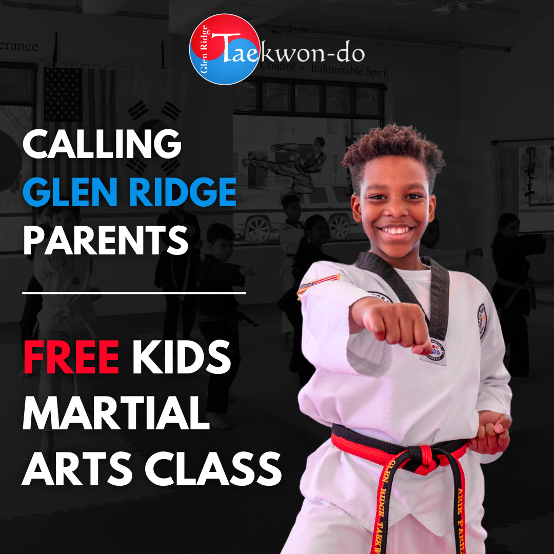 Glen Ridge Taekwon-do Facebook ad: Kids Taekwondo (Ages 4+) | Free Trial Pass