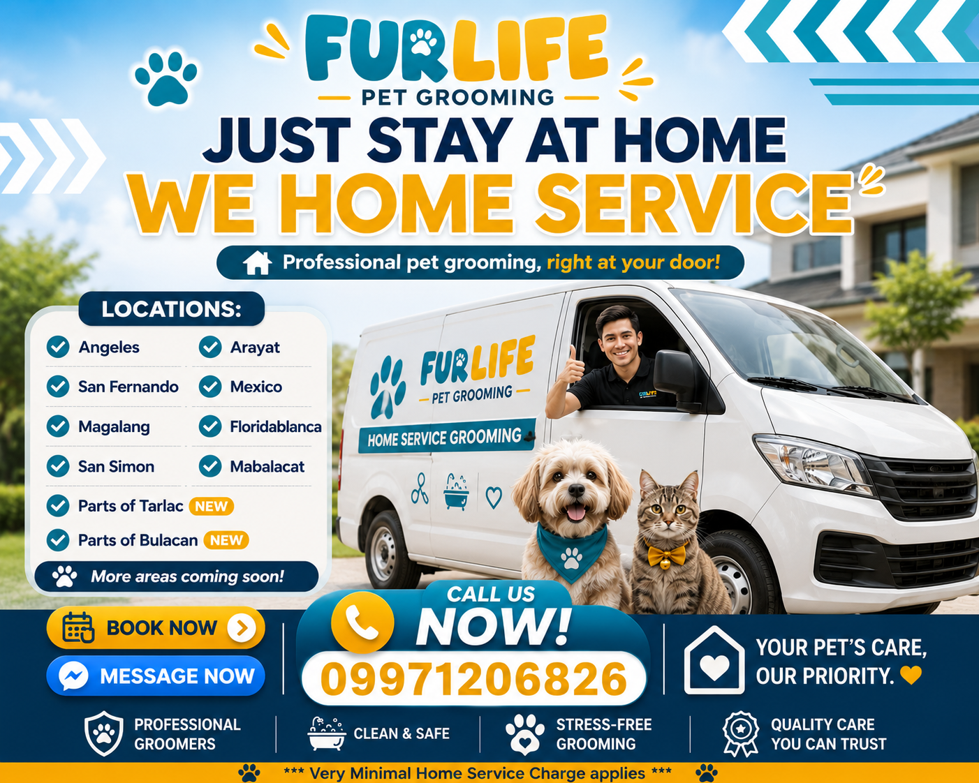 Furlife Pet Grooming & Essentials Facebook ad
