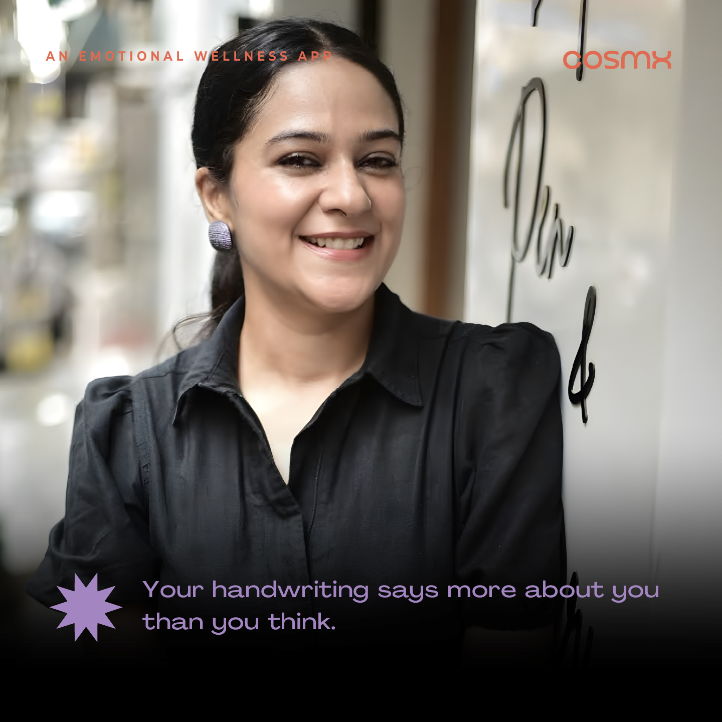 cosmx.app Facebook ad: Connect with Aastha on cosmx