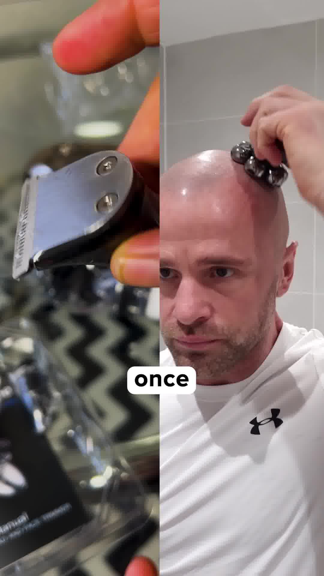 BarberScape Facebook ad: Smoother, Cleaner, Faster Shave