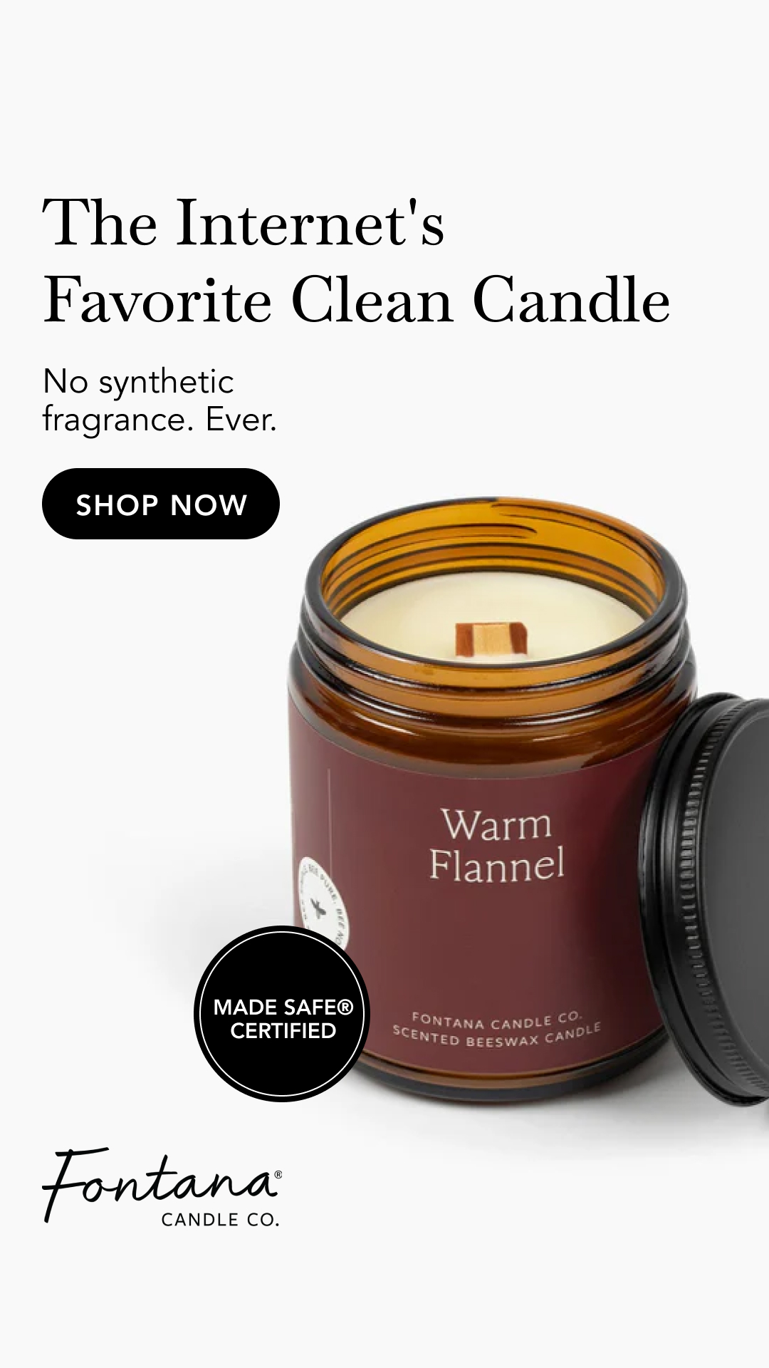 Fontana Candle Company Facebook ad