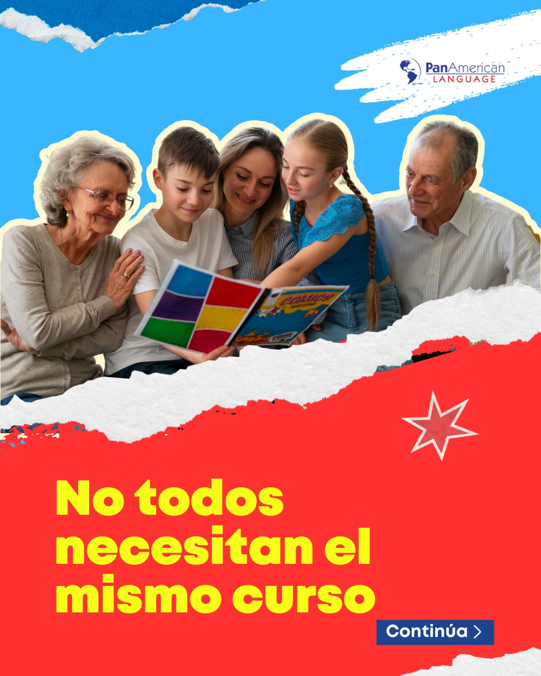 PanAmerican Language Facebook ad