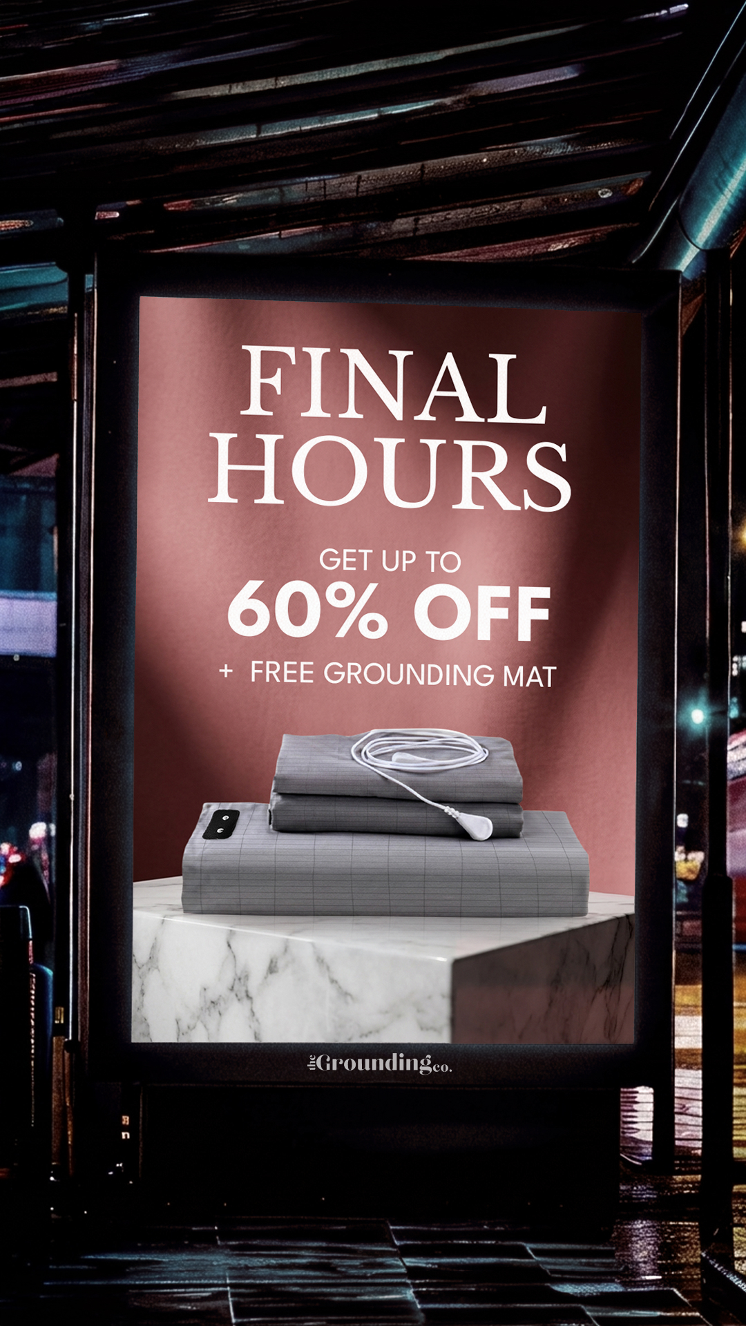 The Grounding Co Facebook ad