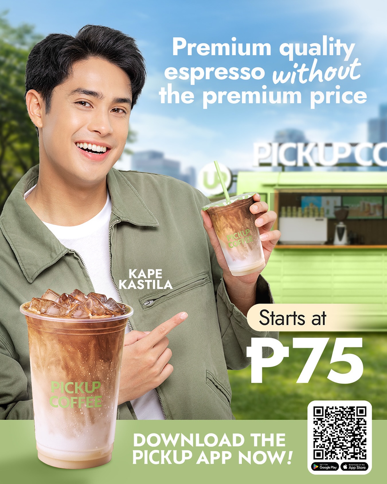 PICKUP COFFEE Facebook ad