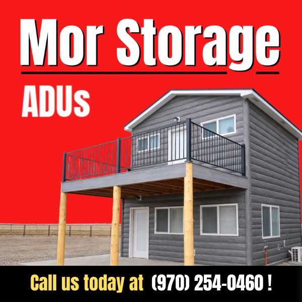 Mor Storage Sales Facebook ad: Your Local Licensed General Contractor For ADU's, Home…