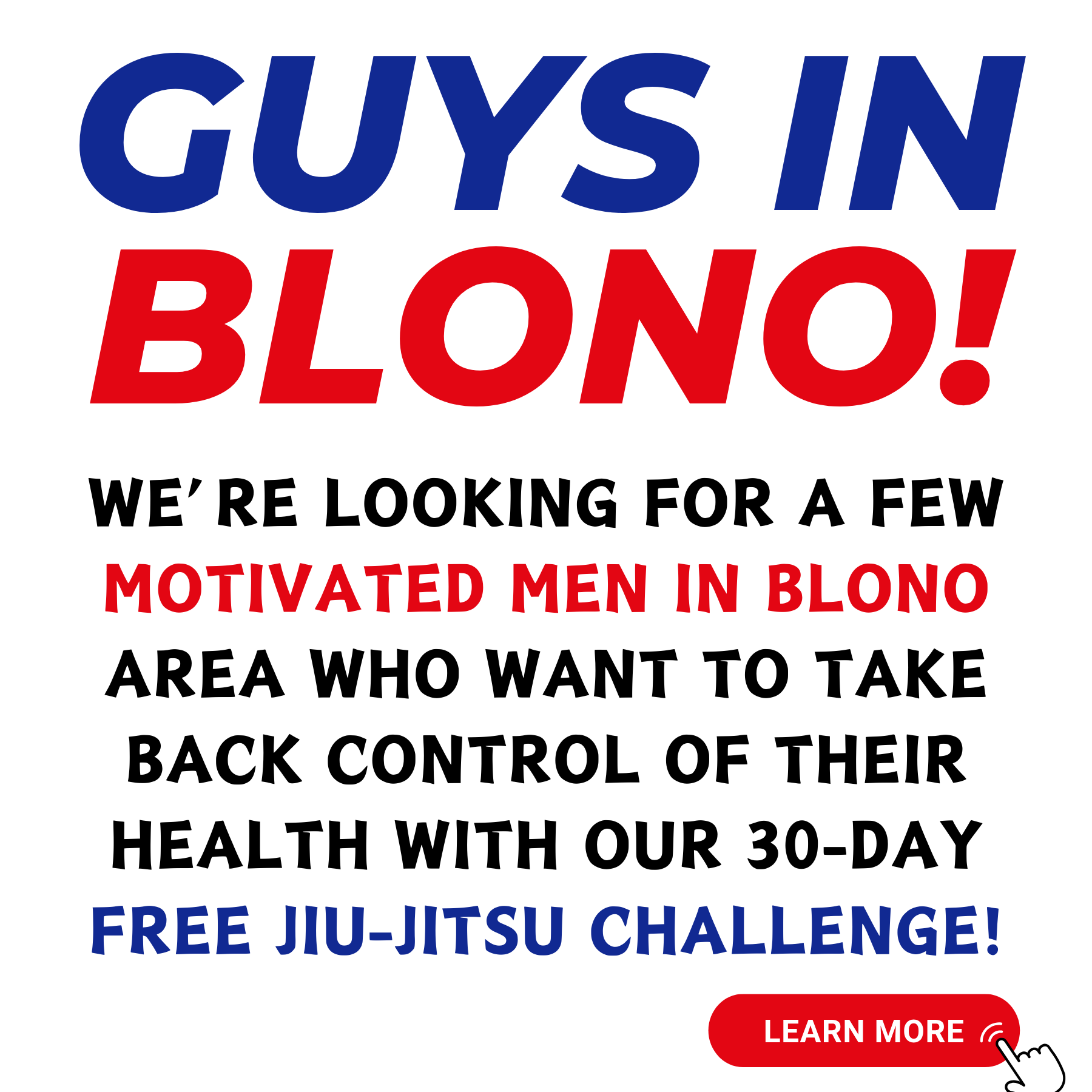 Fusion Martial Arts Bloomington Facebook ad: 𝟯𝟬 𝗗𝗔𝗬𝗦 𝗙𝗥𝗘𝗘. 𝗡𝗢 𝗘𝗫𝗣𝗘𝗥𝗜𝗘𝗡𝗖𝗘…